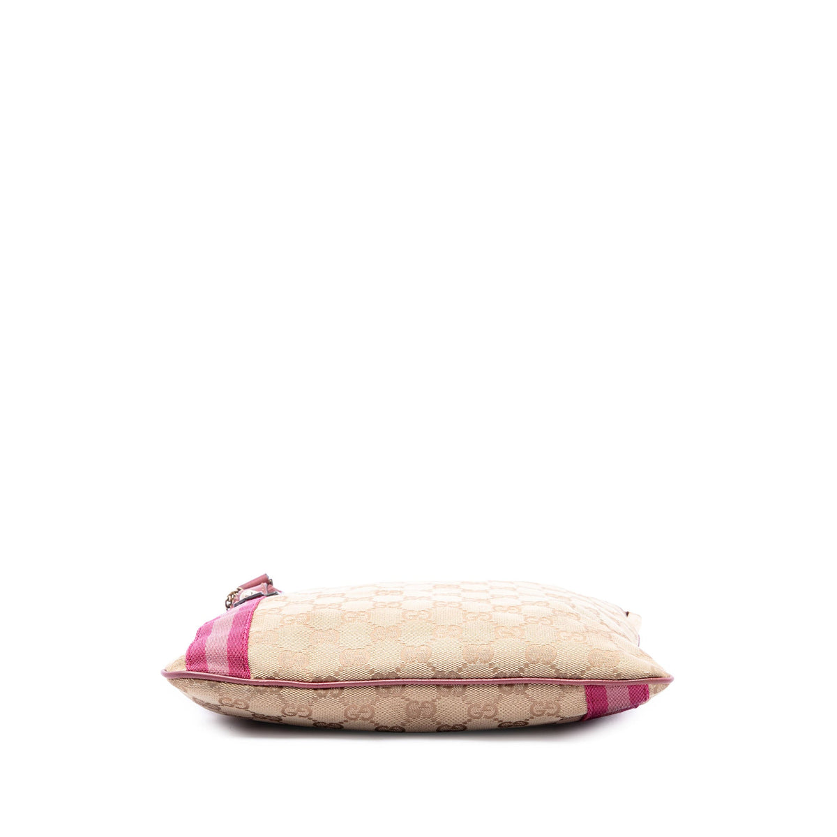 Gucci GG Canvas Jolicoeur Crossbody — Pink