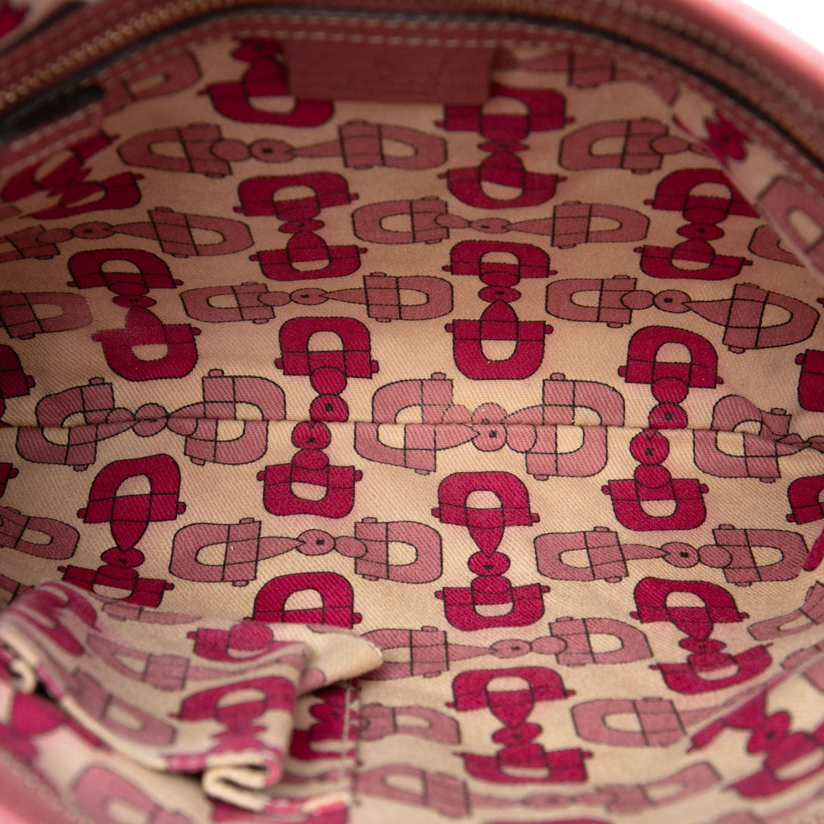 Gucci GG Canvas Jolicoeur Crossbody — Pink