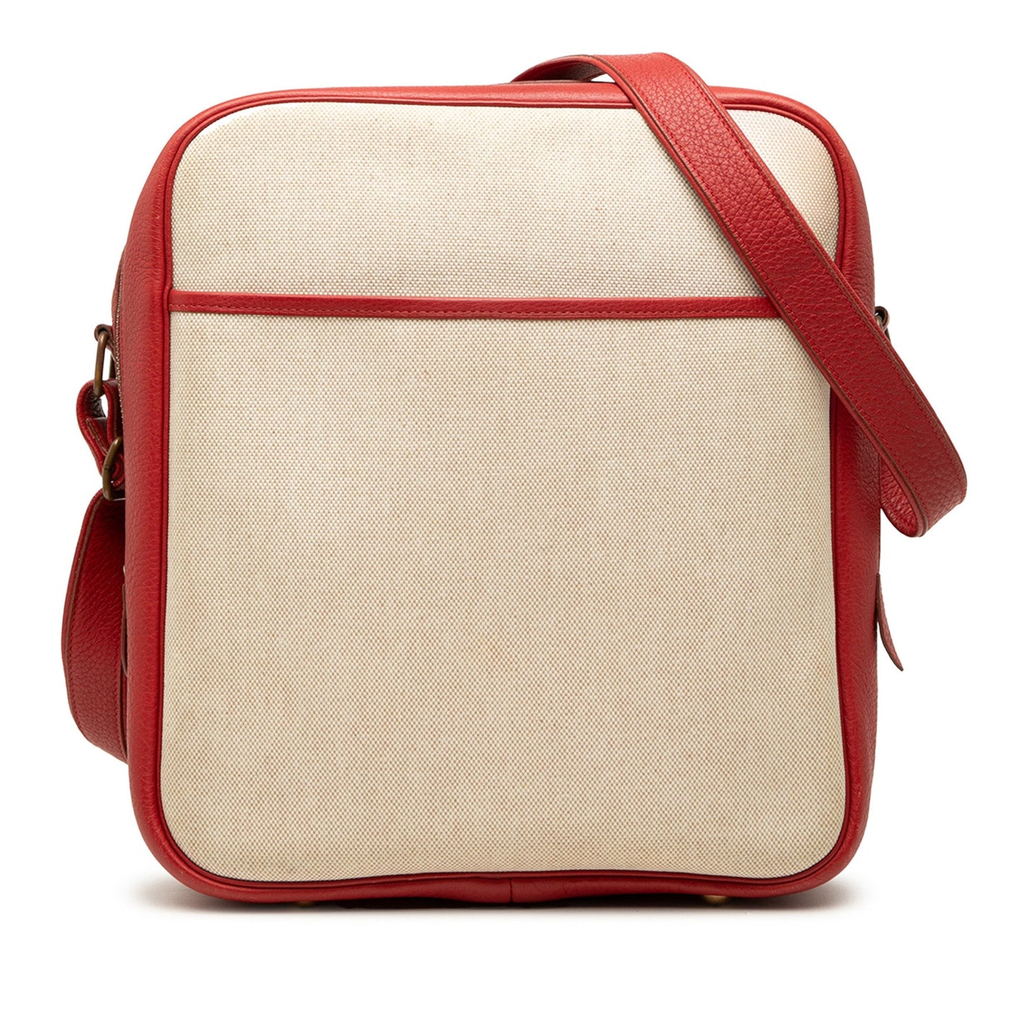 Hermès Toile and Clemence Victoria Messenger Bag