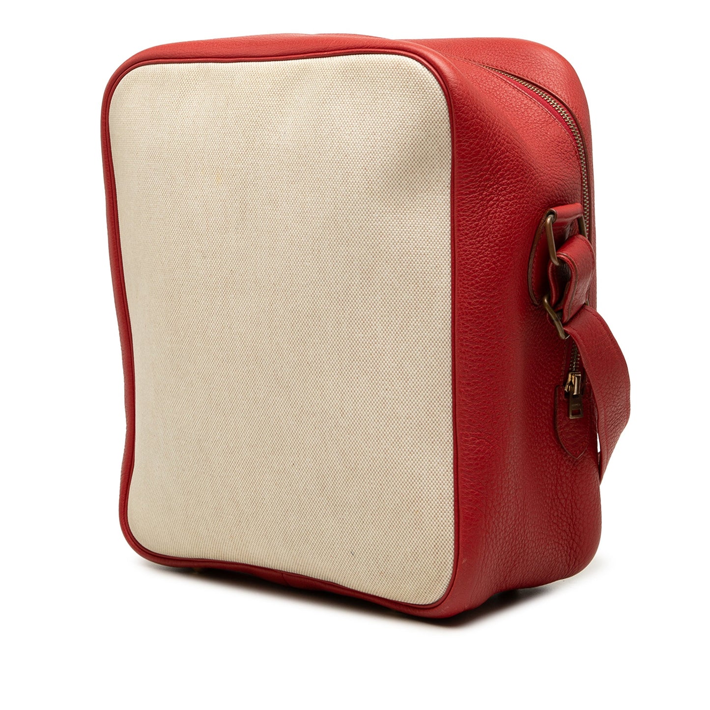 Hermès Toile and Clemence Victoria Messenger Bag