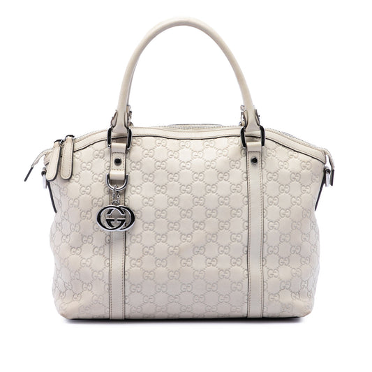Gucci Medium Guccissima GG Charm Dome Satchel
