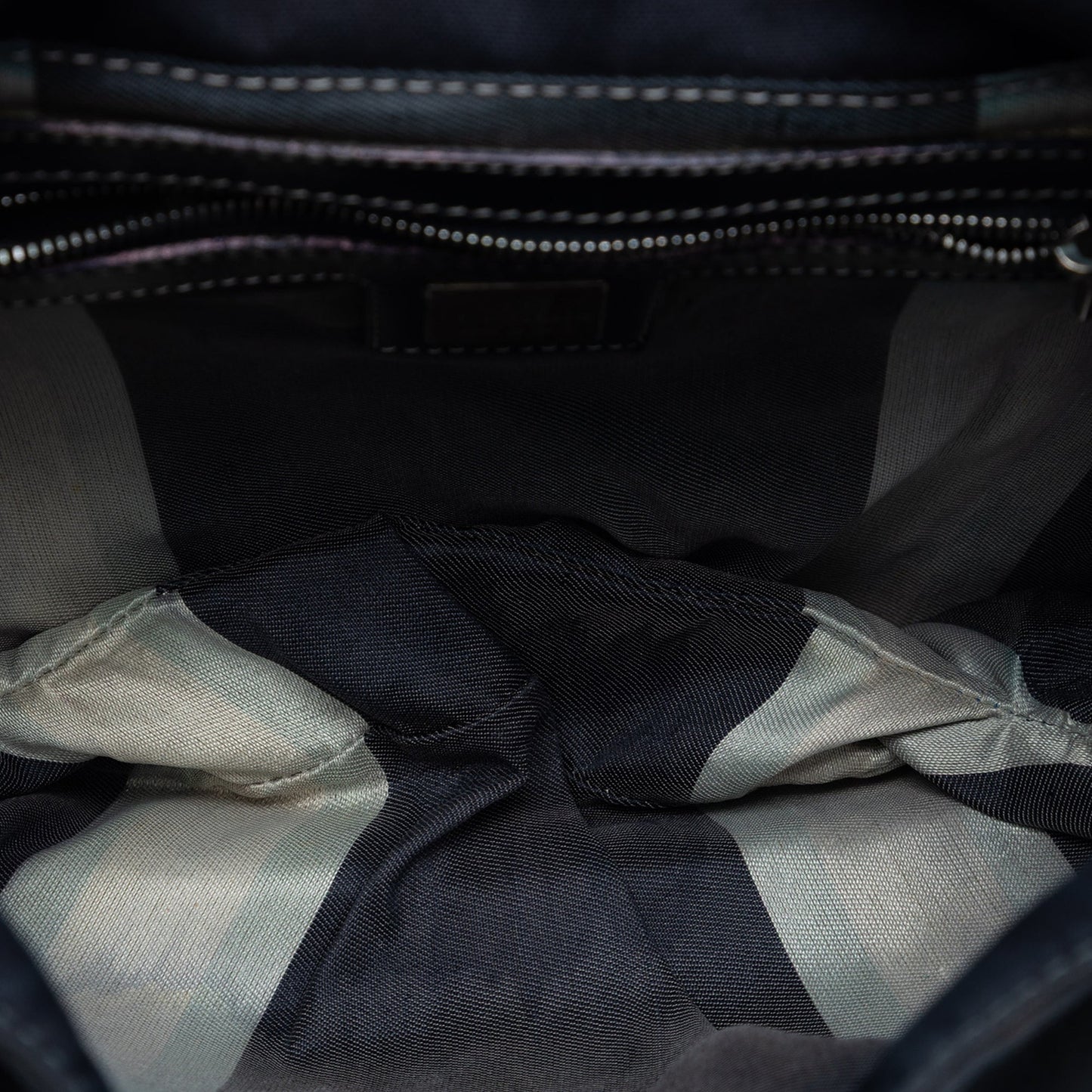 Fendi Canvas FF Marble Shoulder Bag