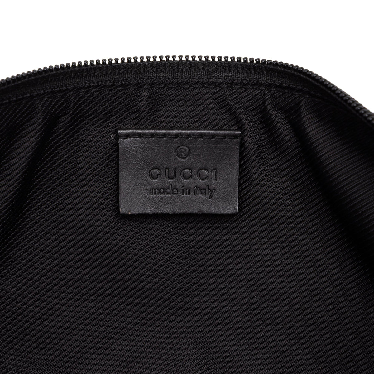 Gucci GG Canvas Boat — Black