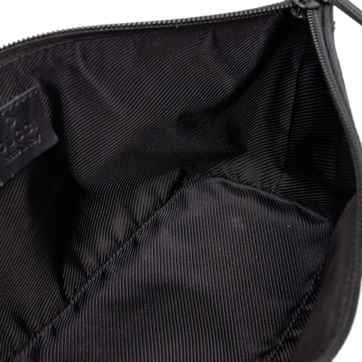Gucci GG Canvas Boat — Black