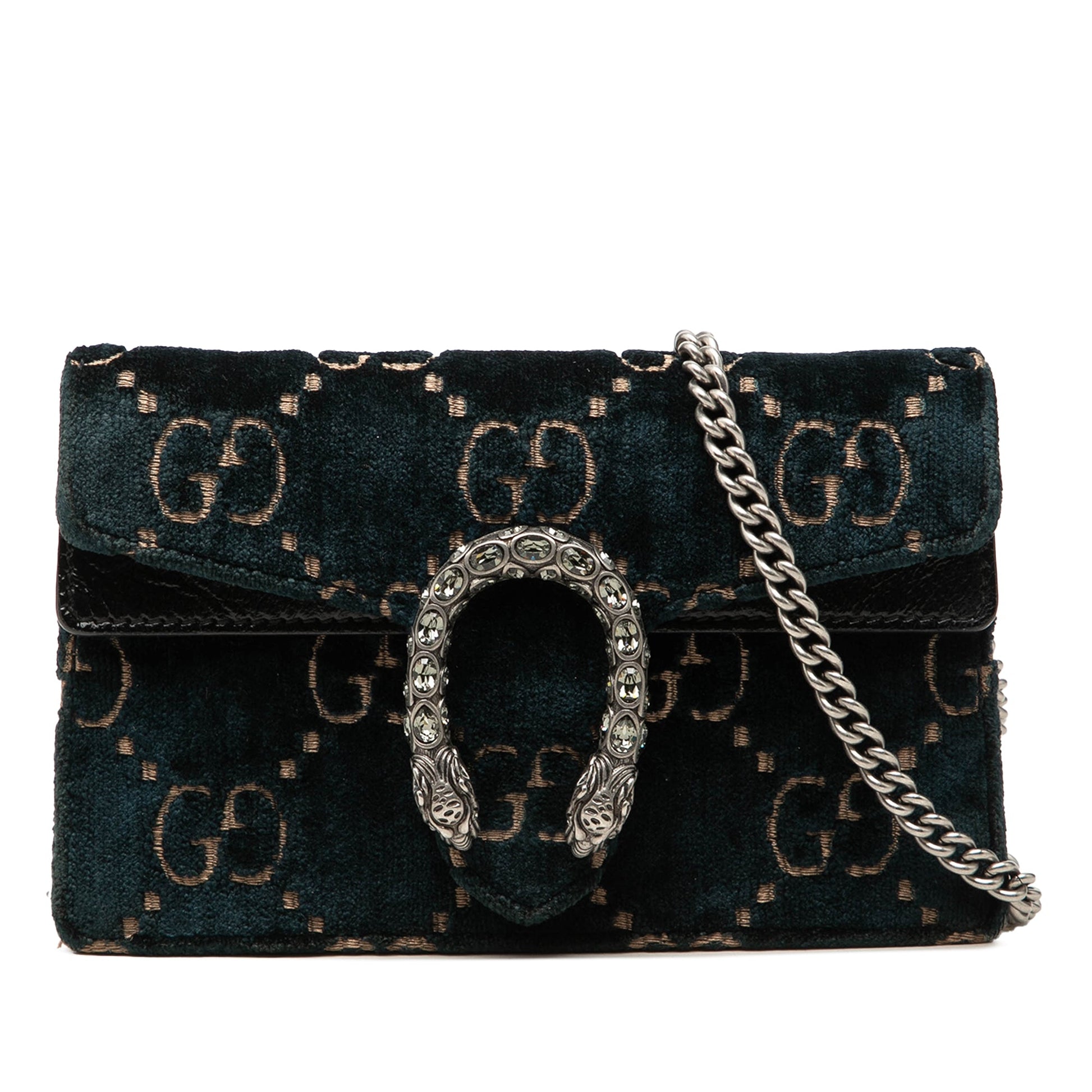 Gucci Mini GG Velvet Dionysus Crossbody