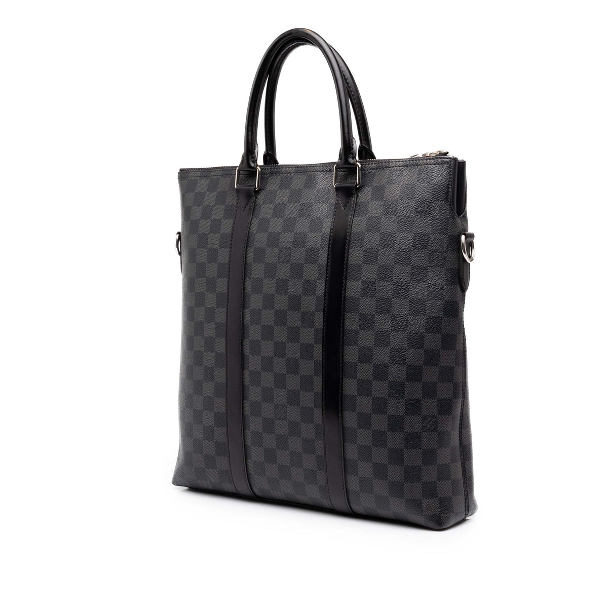 Louis Vuitton Damier Graphite Anton Tote — Black