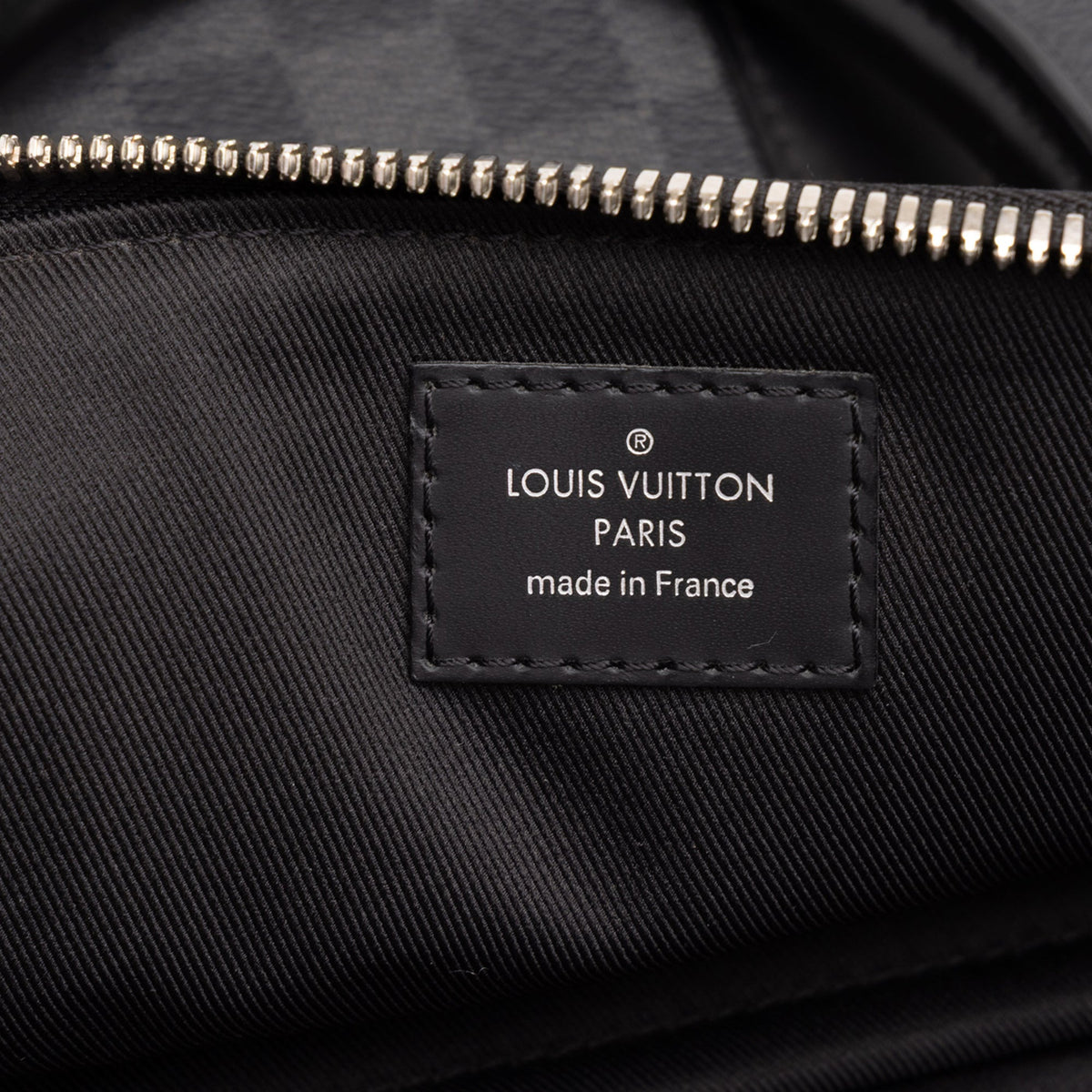 Louis Vuitton Damier Graphite Anton Tote — Black