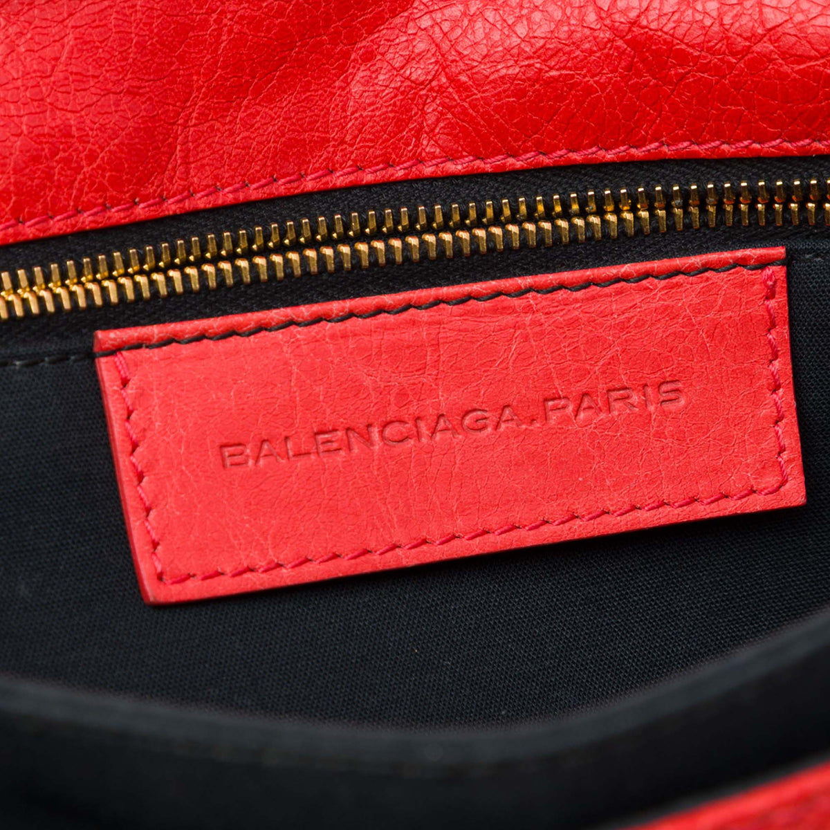 Balenciaga Lambskin Motocross Giant 12 Envelope Clutch