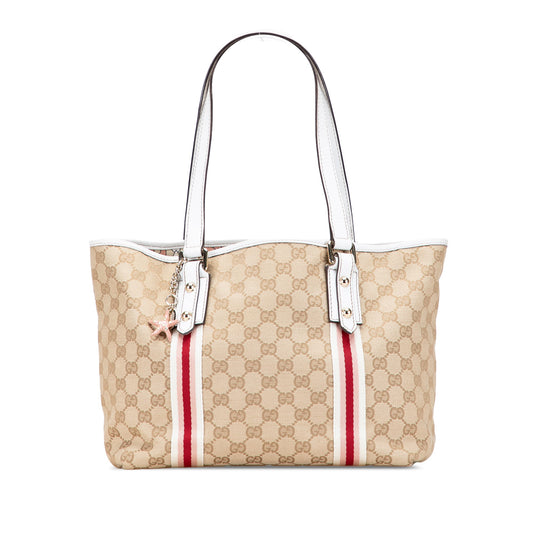 Gucci Large GG Canvas Jolicoeur Tote