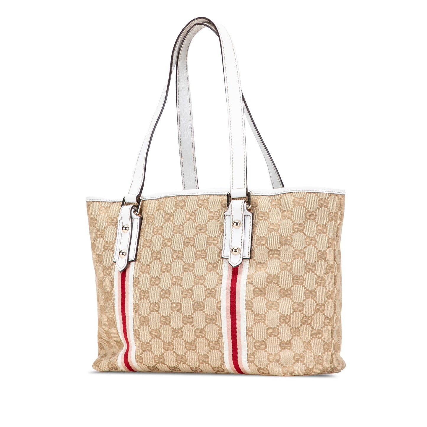 Gucci Large GG Canvas Jolicoeur Tote