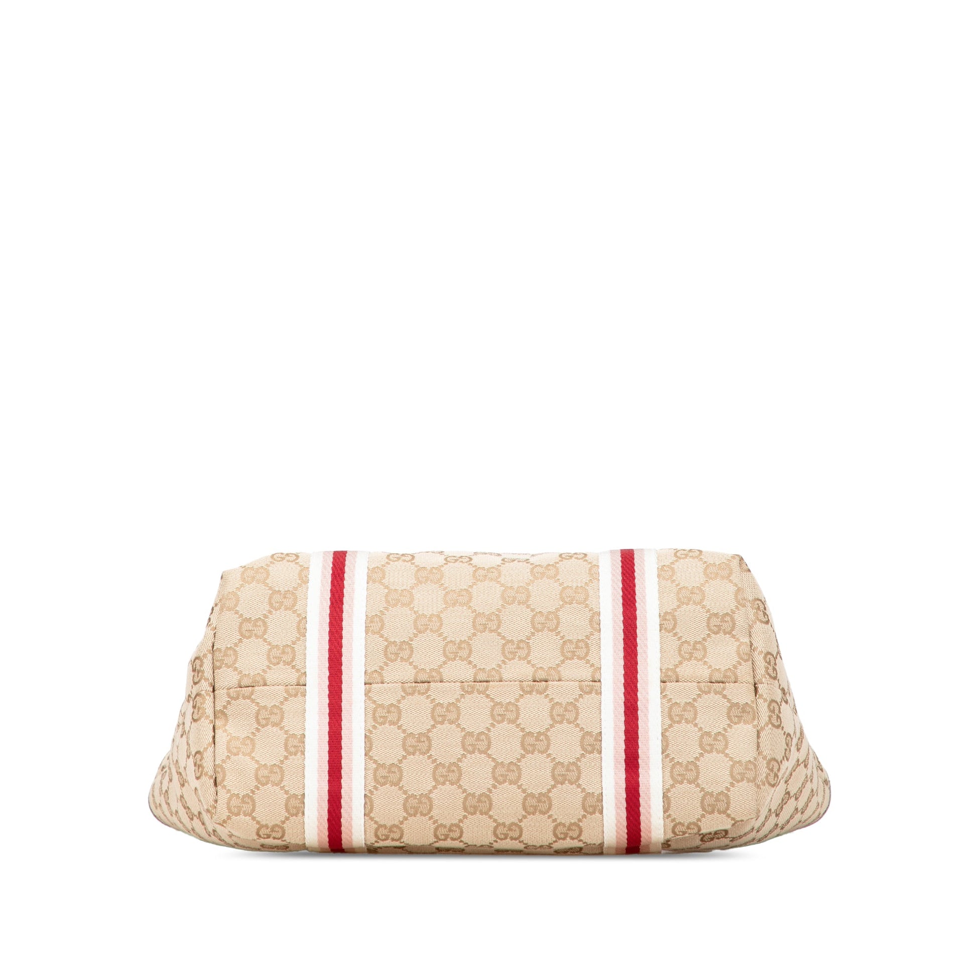 Gucci Large GG Canvas Jolicoeur Tote