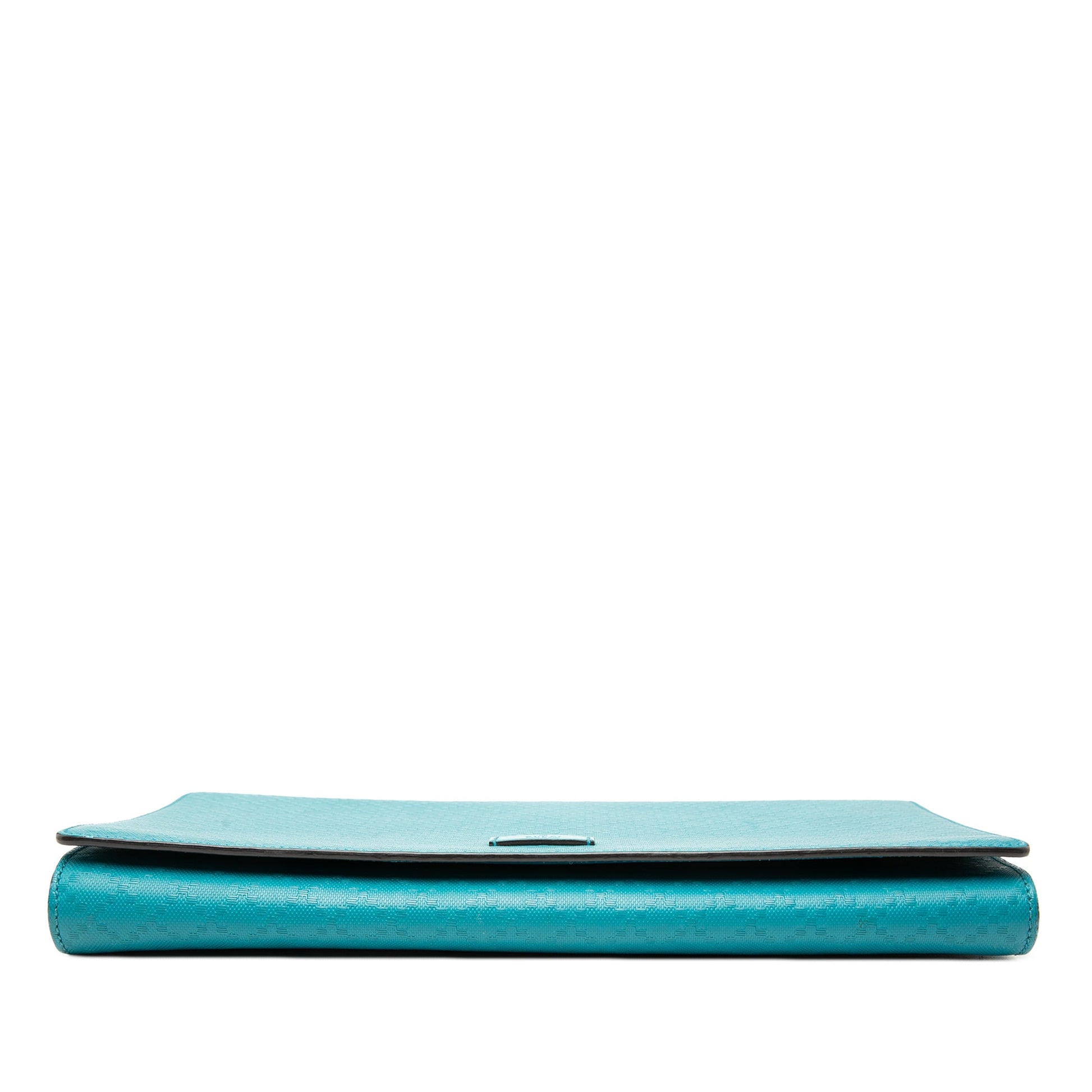 Diamante Bright Leather Clutch