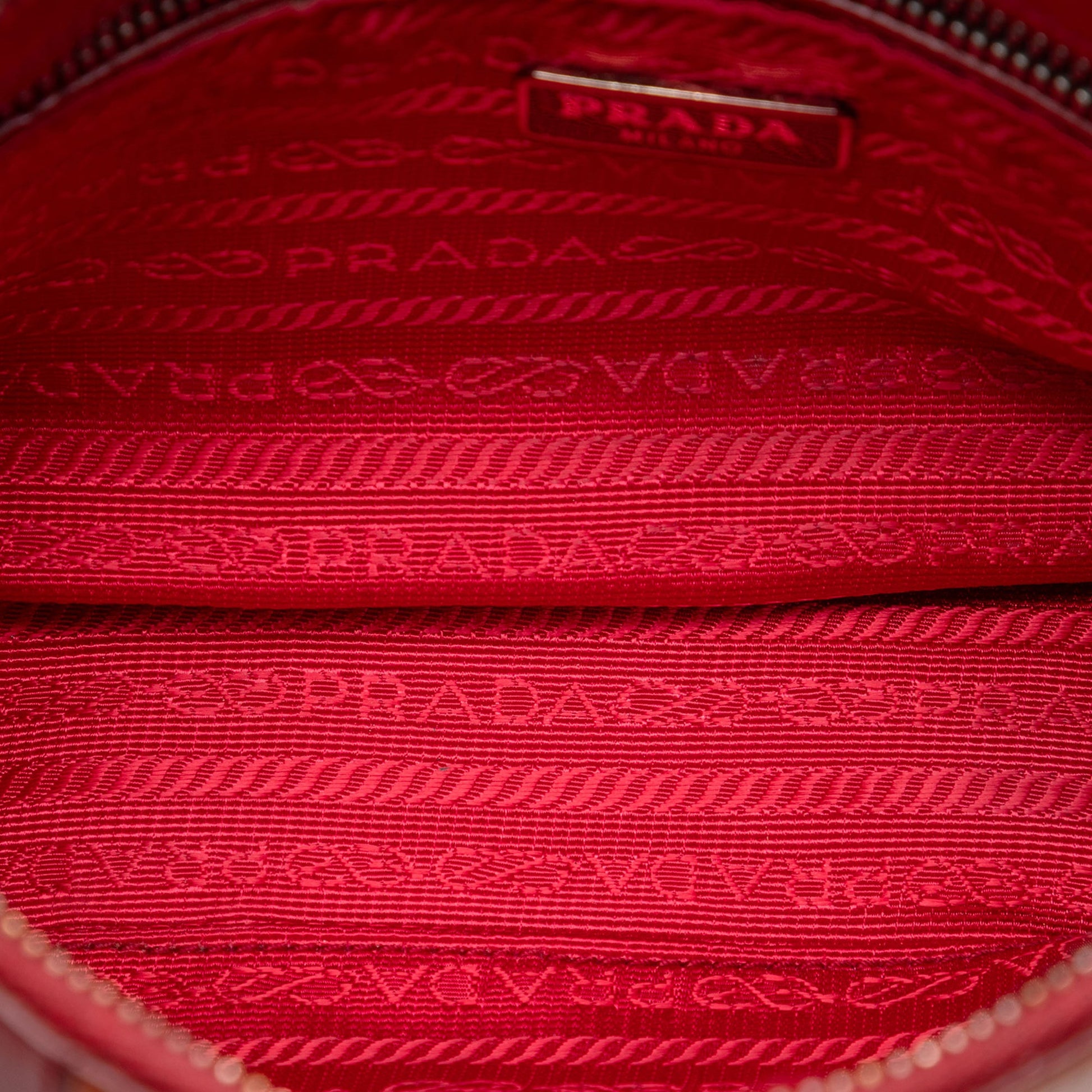 Prada Bicolor Saffiano Lux Crossbody