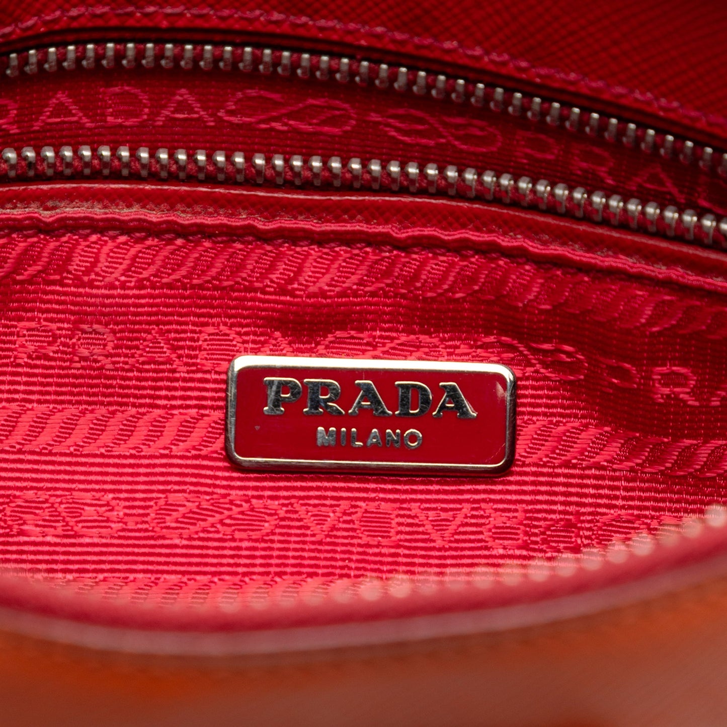 Prada Bicolor Saffiano Lux Crossbody