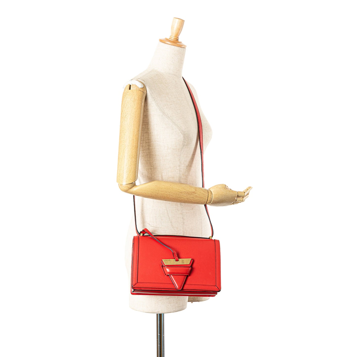 LOEWE Medium Leather Barcelona Crossbody