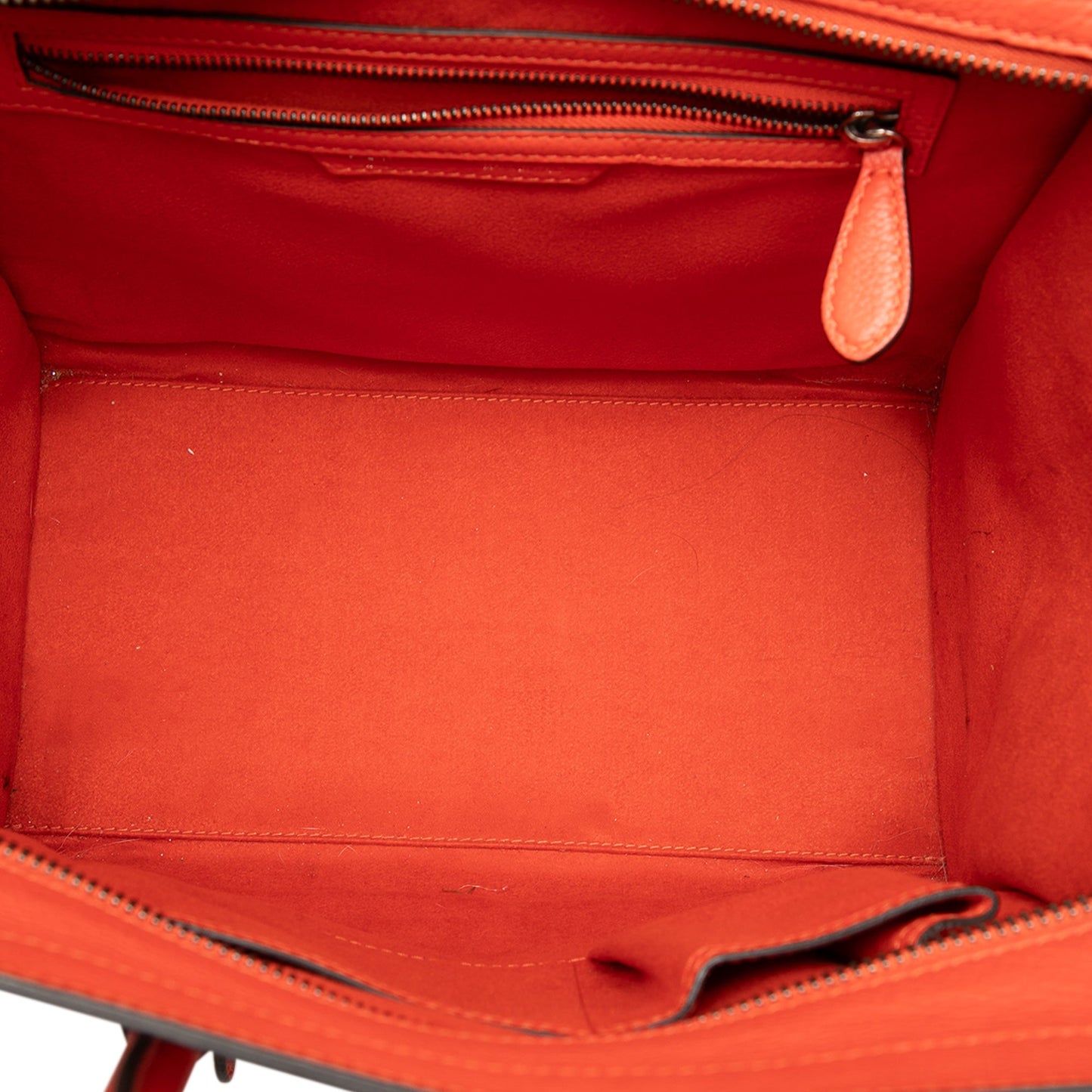 Celine Mini Leather Luggage Tote