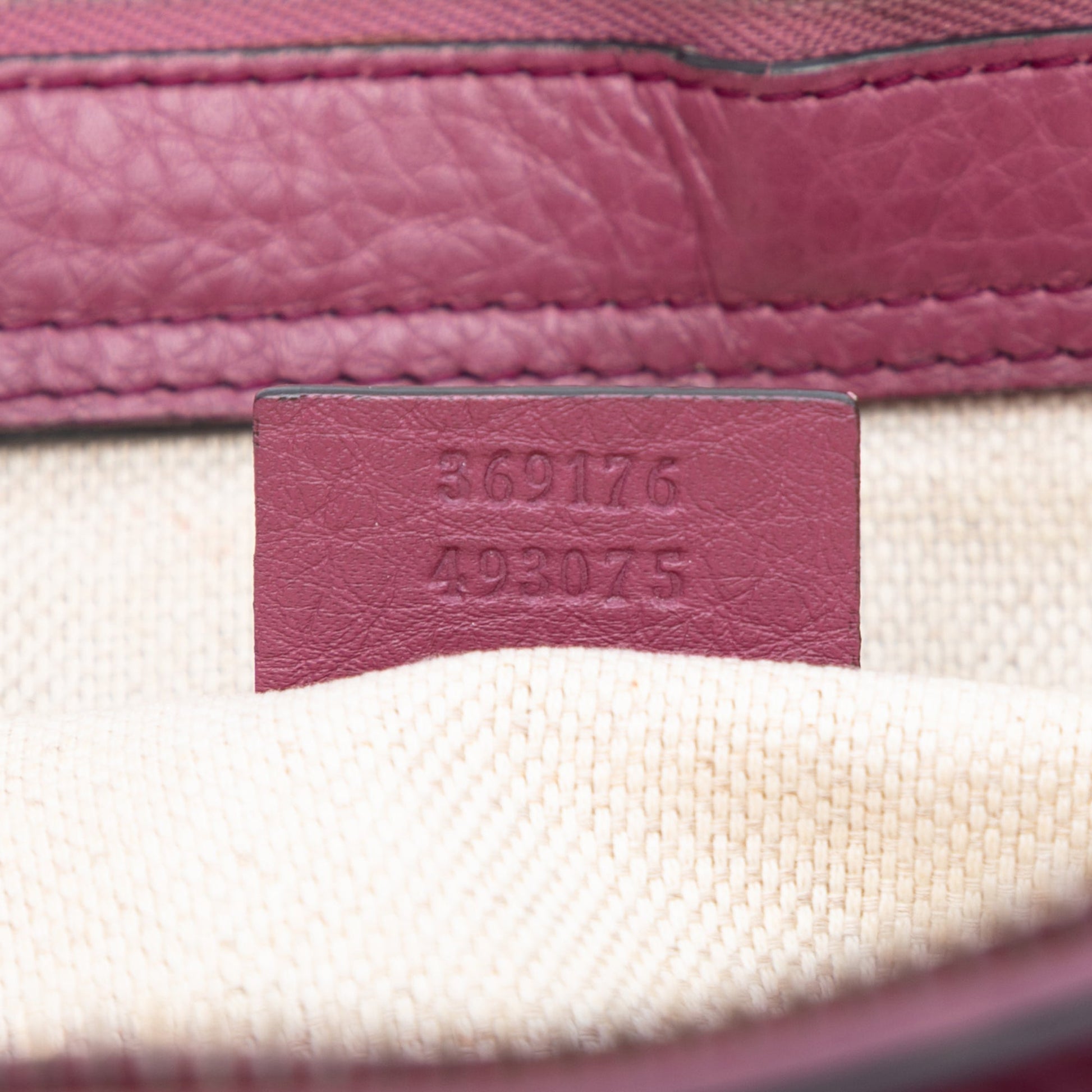 Gucci Small Calfskin Soho Cellarius Satchel