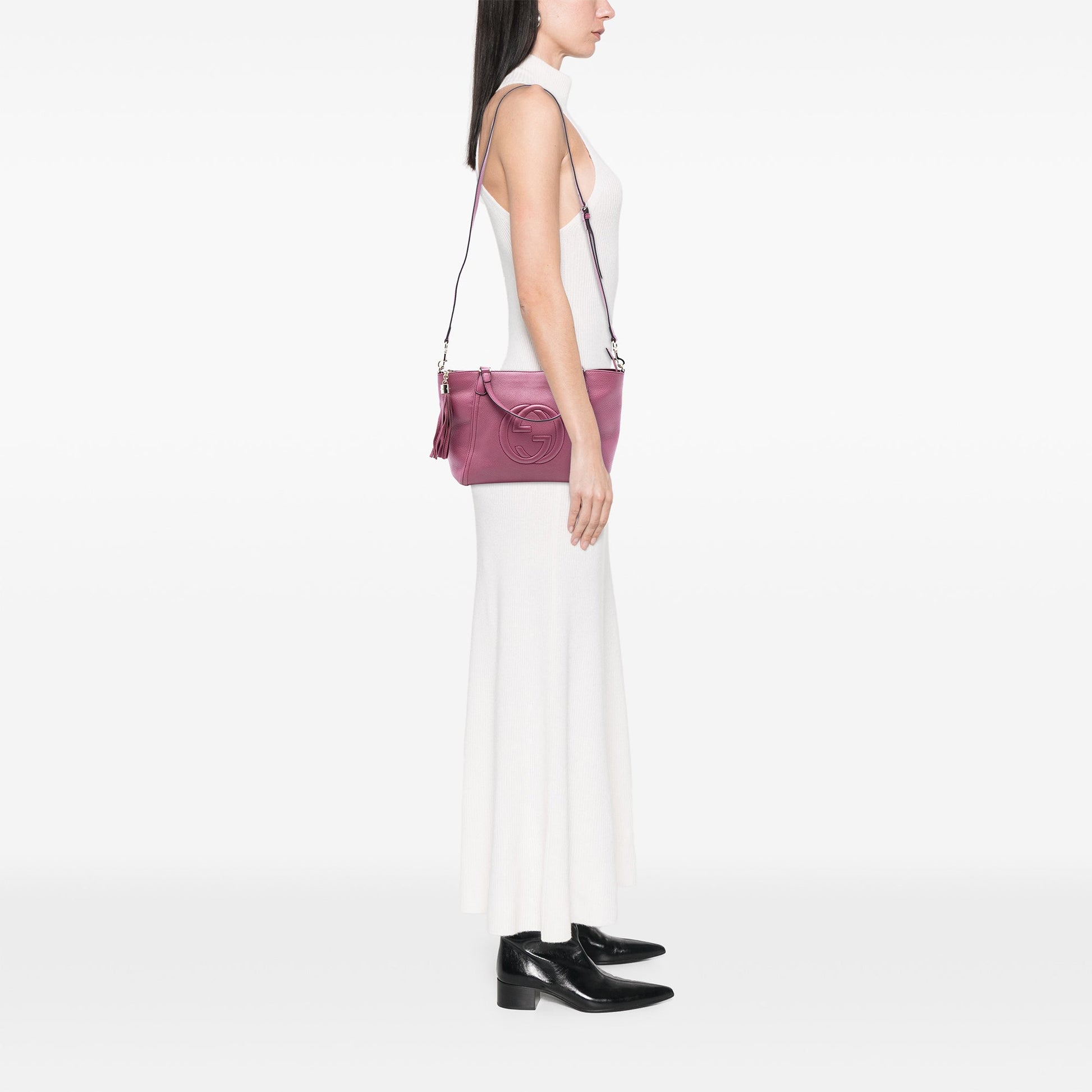 Gucci Small Calfskin Soho Cellarius Satchel