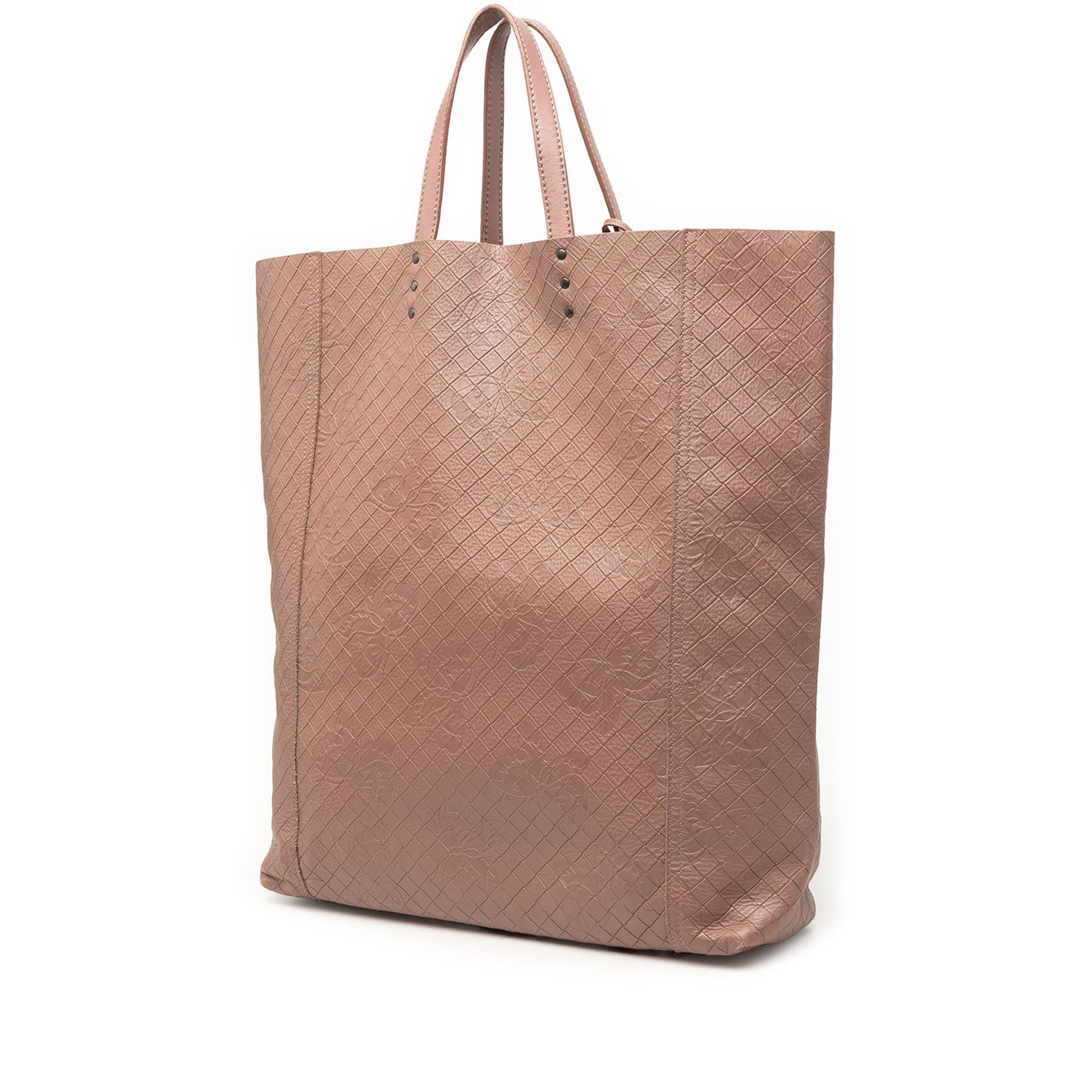 Bottega Veneta Leather Intrecciomirage Butterfly Tote