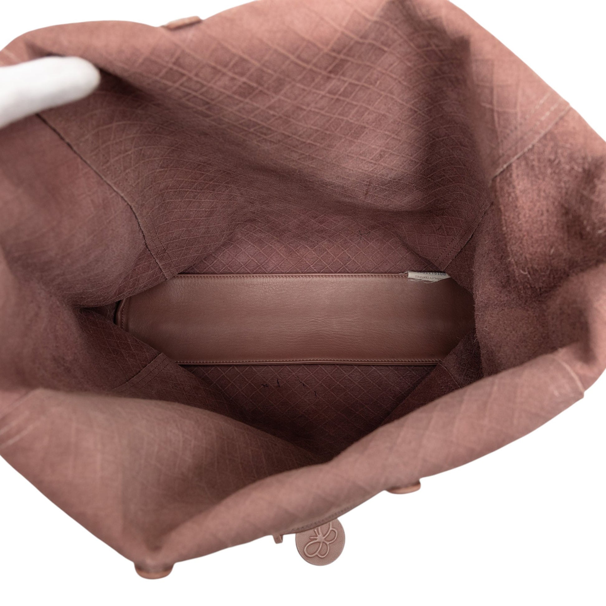 Bottega Veneta Leather Intrecciomirage Butterfly Tote