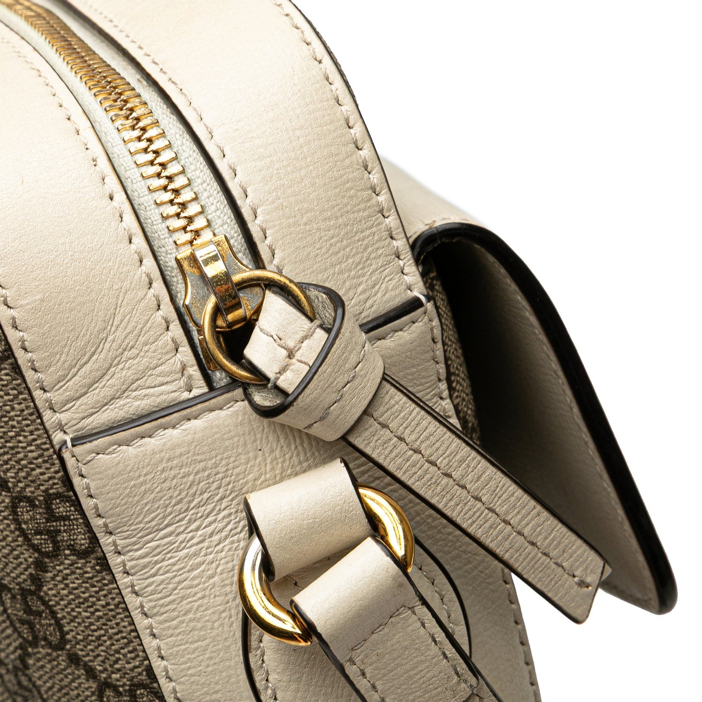 Gucci Small GG Supreme Horsebit 1955 Crossbody