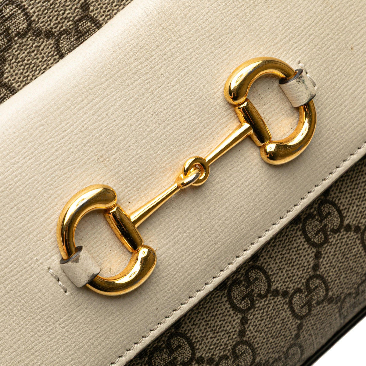 Gucci Small GG Supreme Horsebit 1955 Crossbody