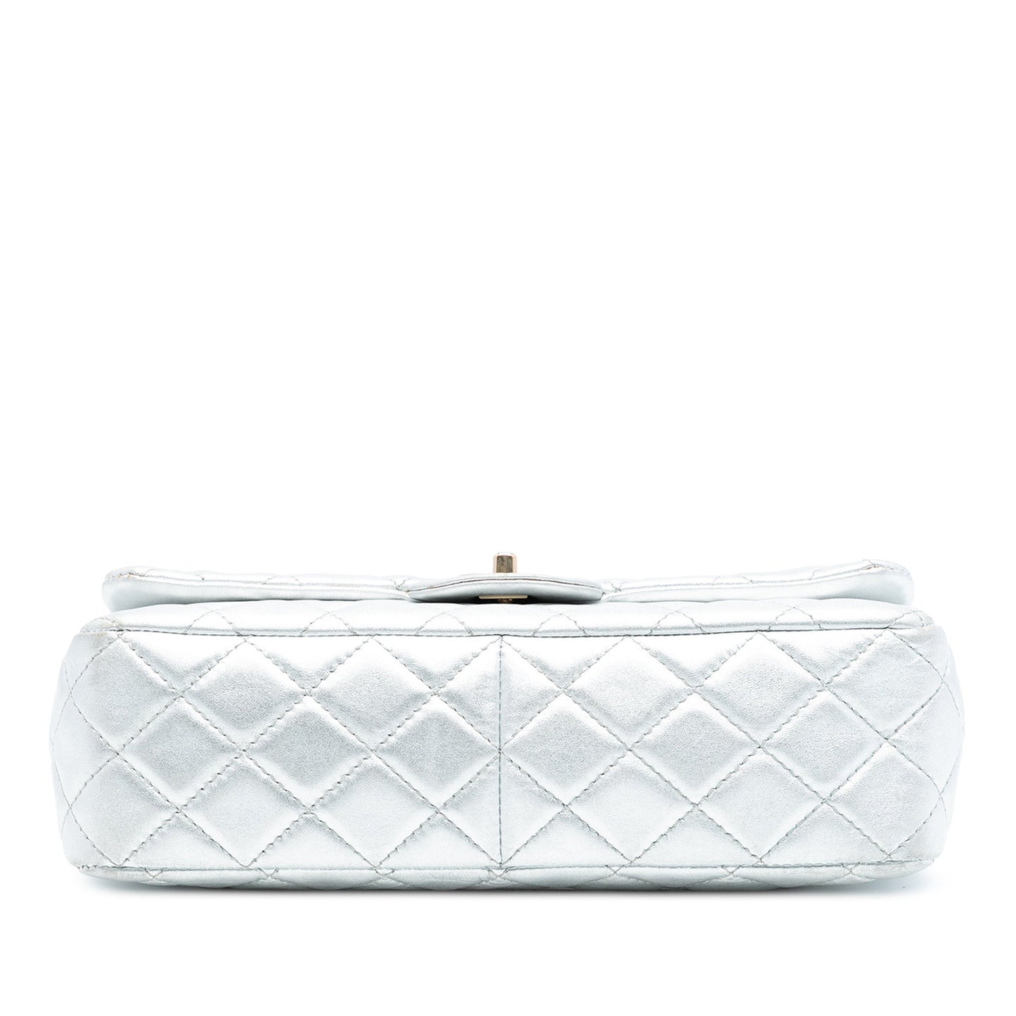 Chanel Jumbo Classic Metallic Lambskin Single Flap