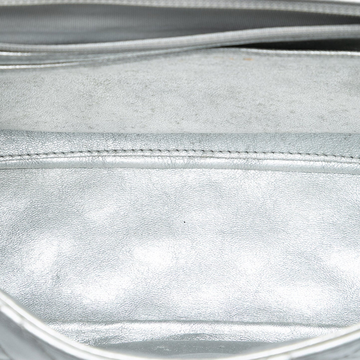 Chanel Jumbo Classic Metallic Lambskin Single Flap