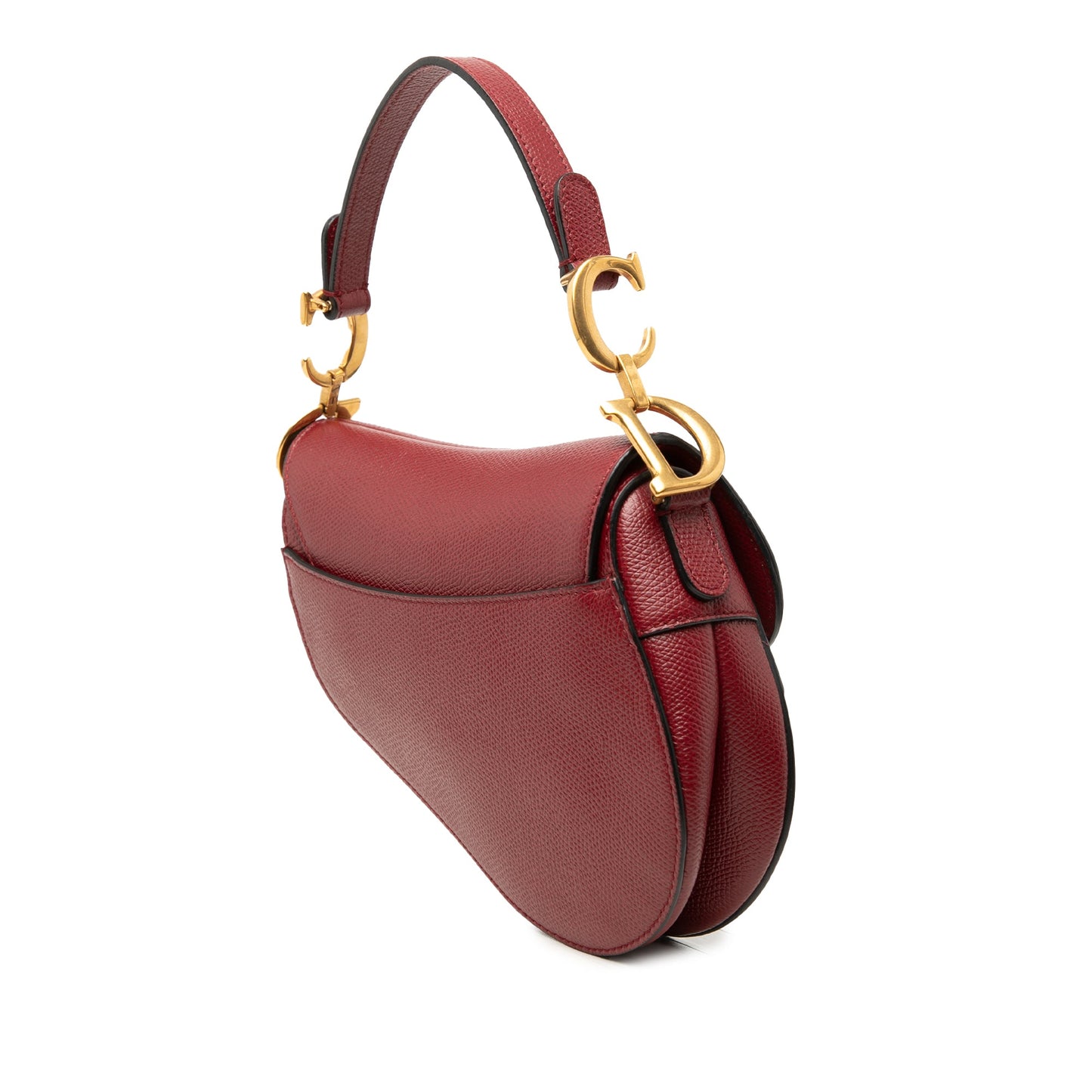 Dior Mini Grained Calfskin Saddle Bag