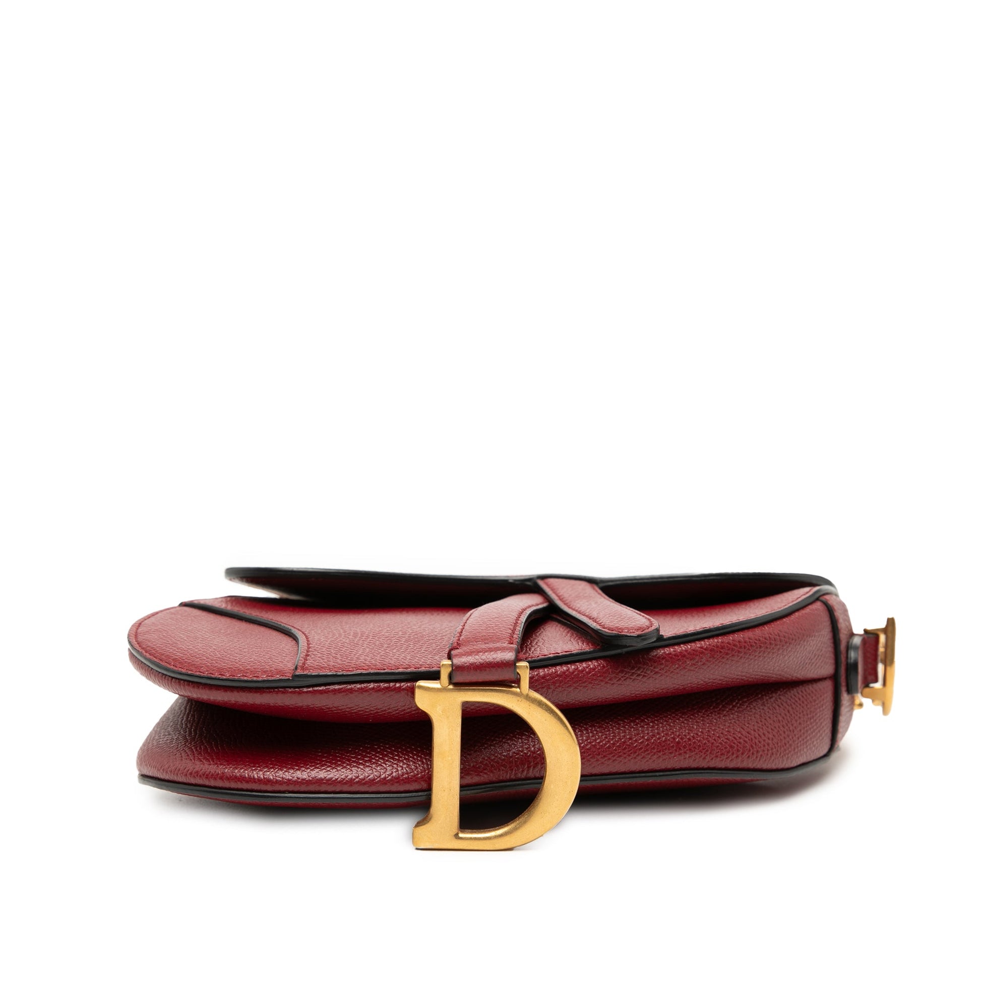 Dior Mini Grained Calfskin Saddle Bag