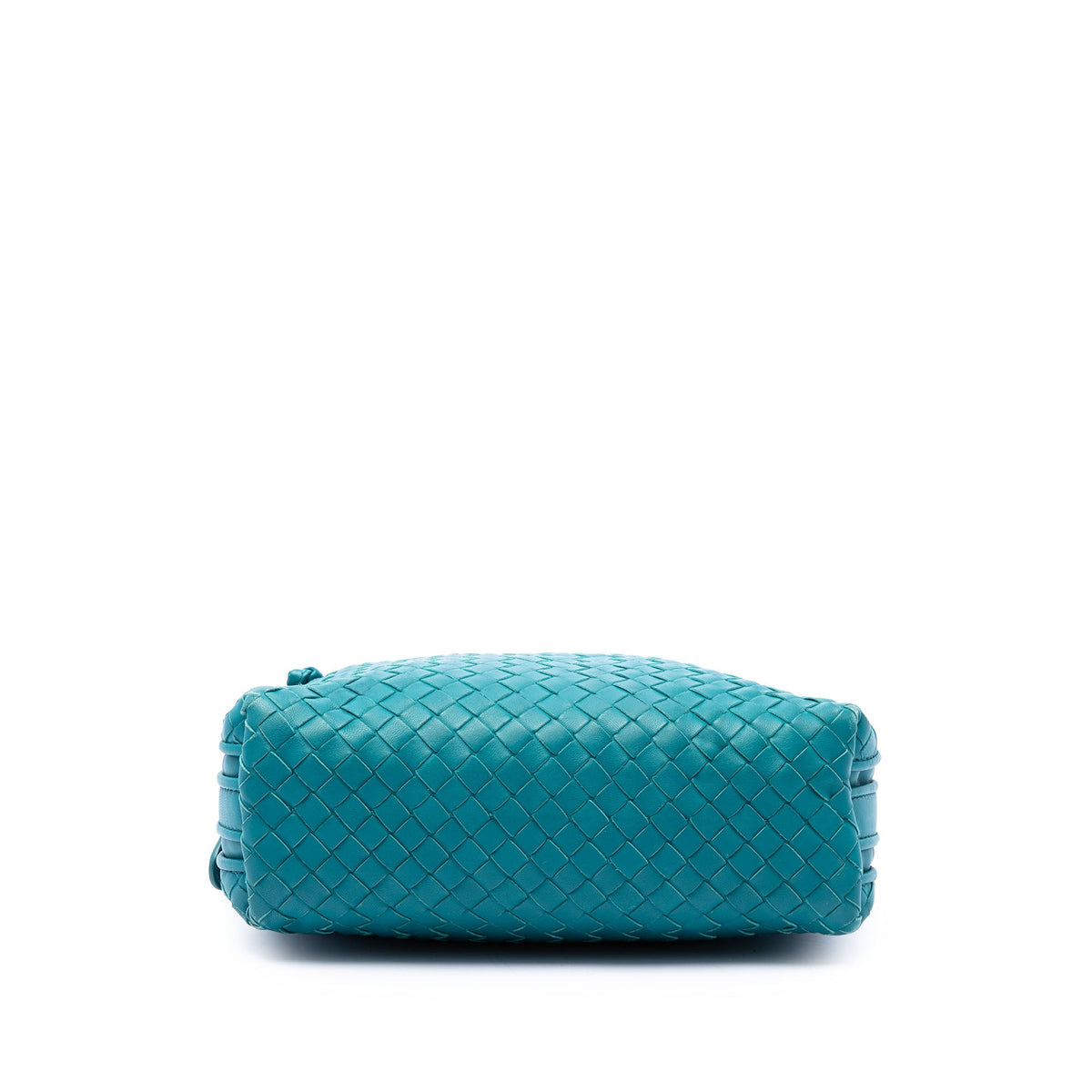 Bottega Veneta Mini Nappa Intrecciato Nodini Double Zip Crossbody