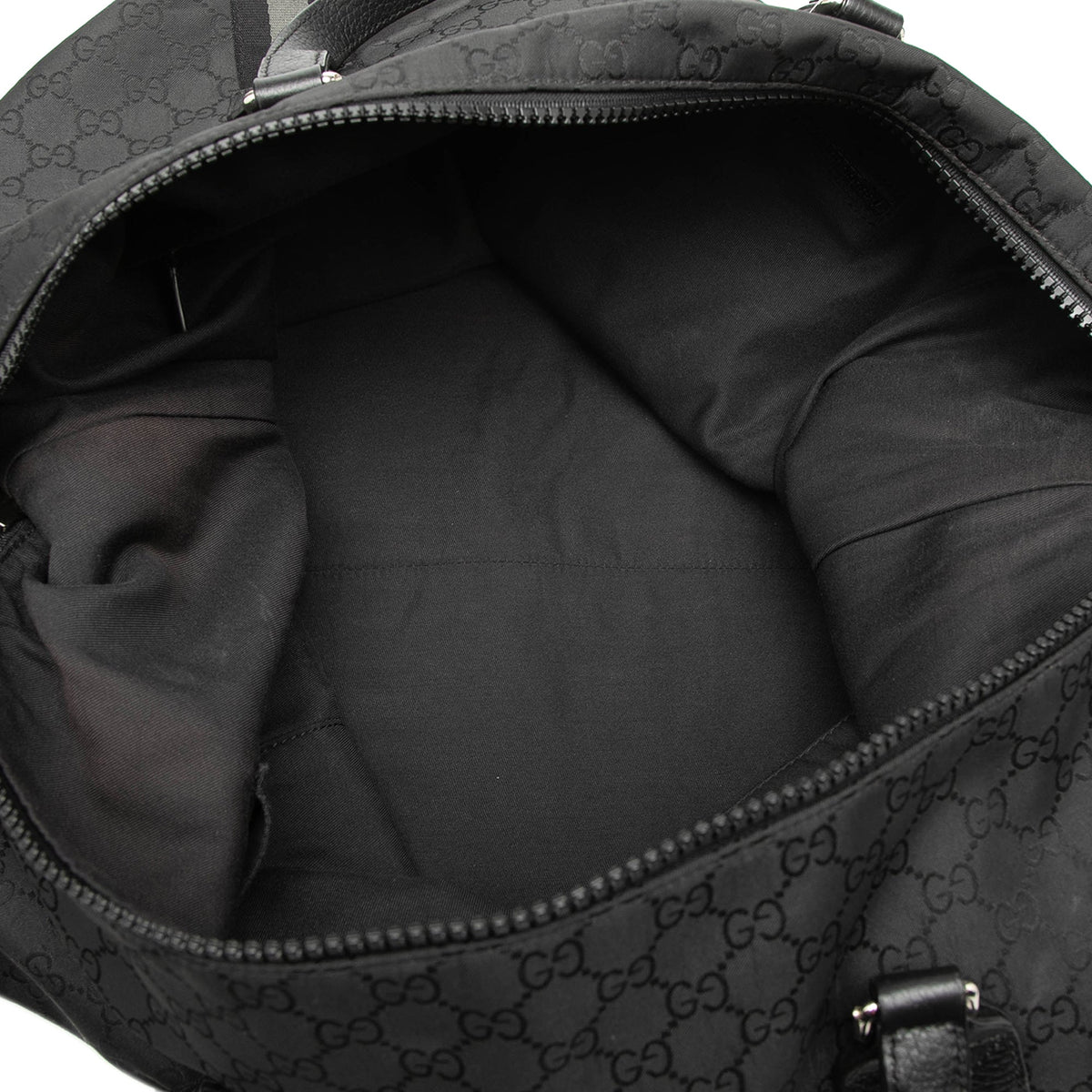 Gucci XL GG Nylon Web Duffle Bag