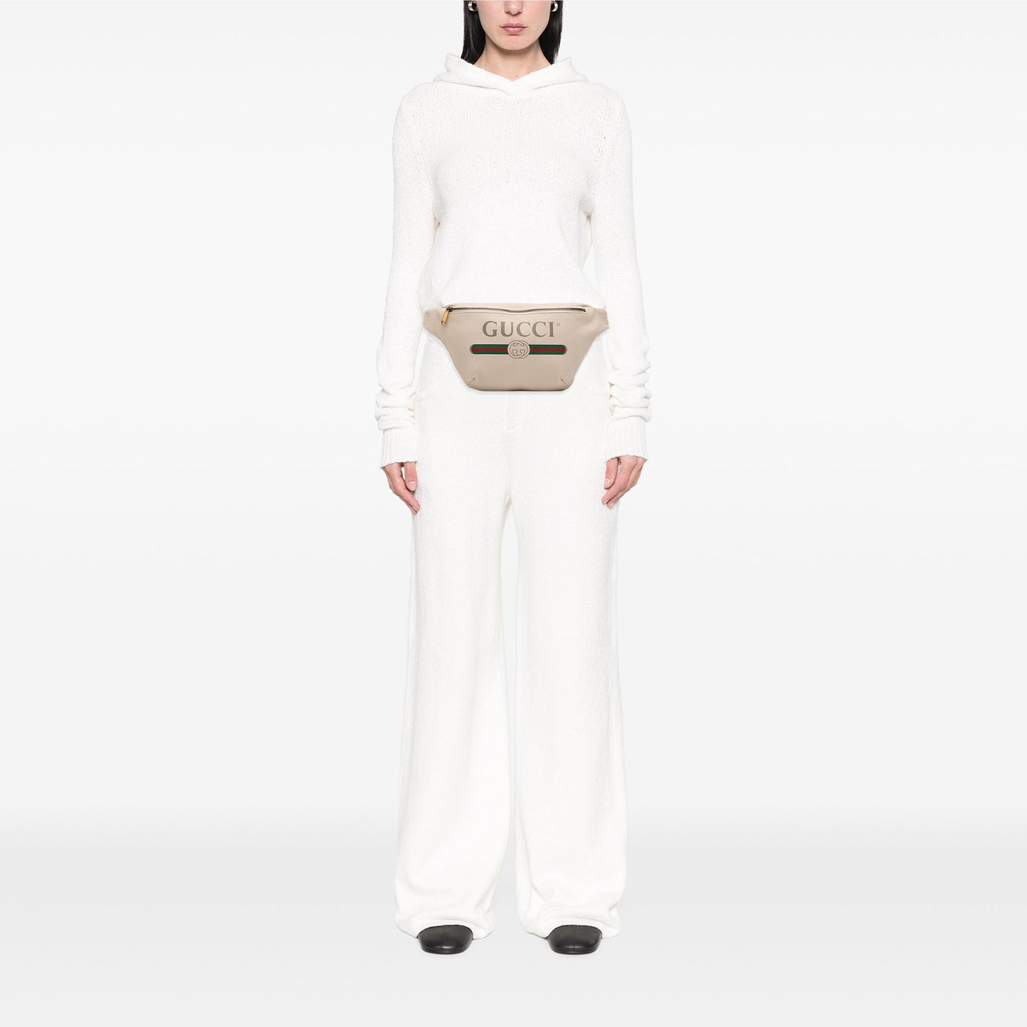 Gucci Leather Logo Belt Bag