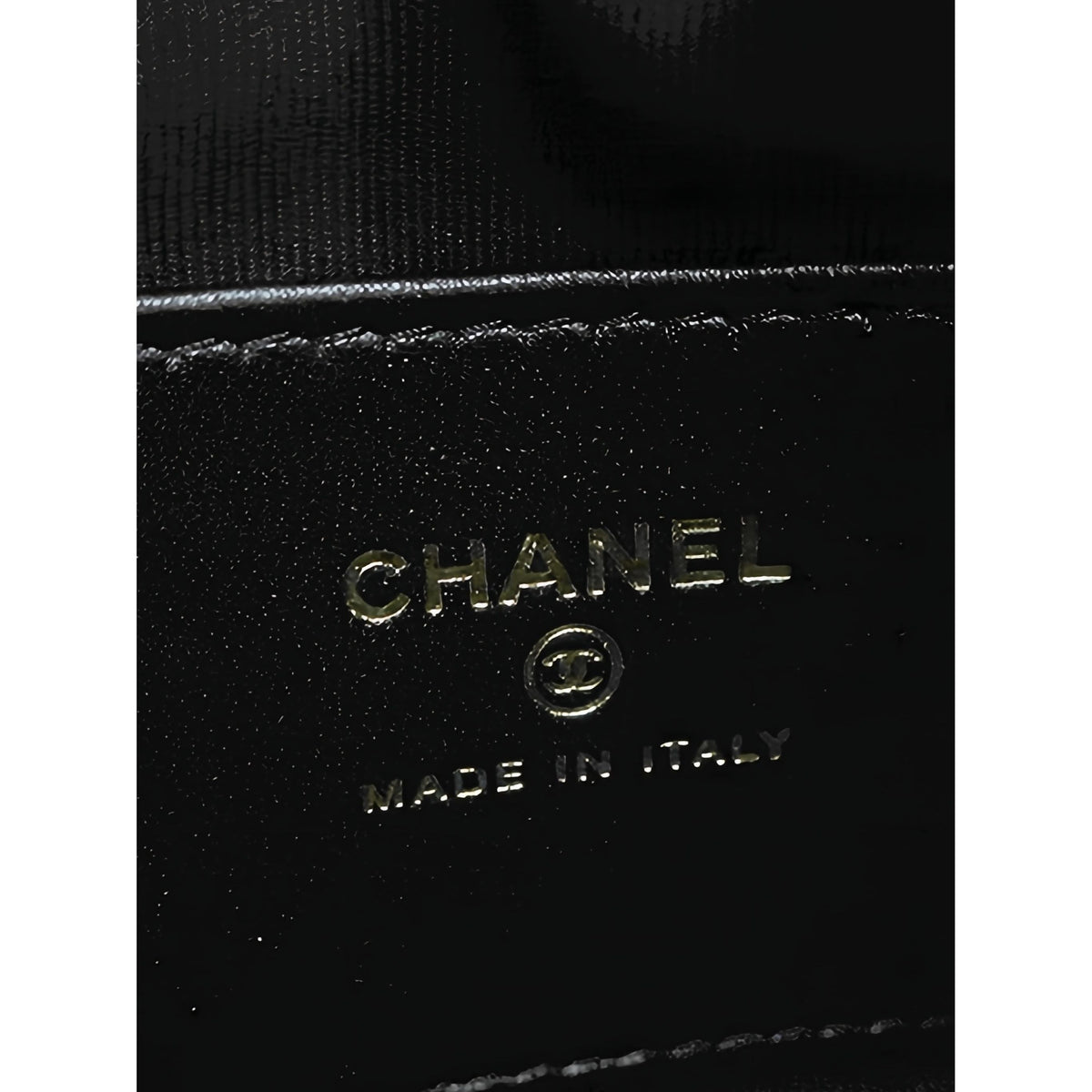 Chanel Mini Quilted Lambskin Chain Around Pouch — Black