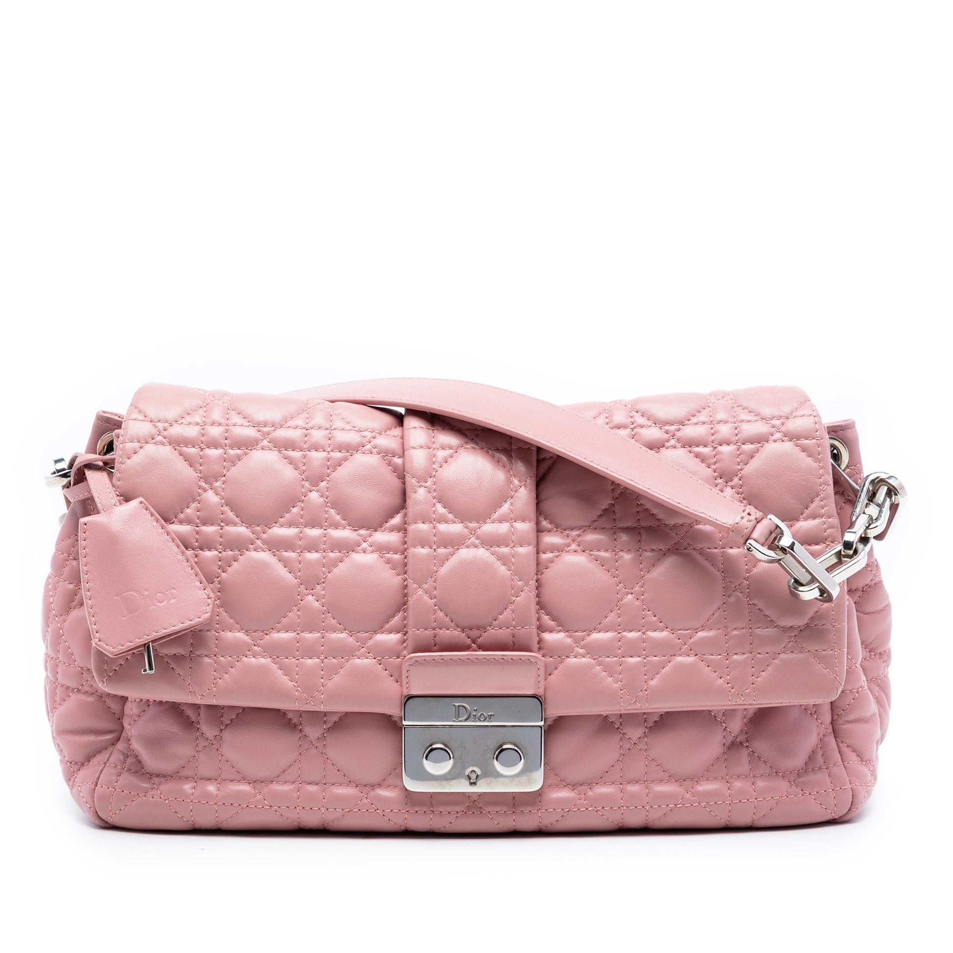 Lambskin Cannage New Lock Flap