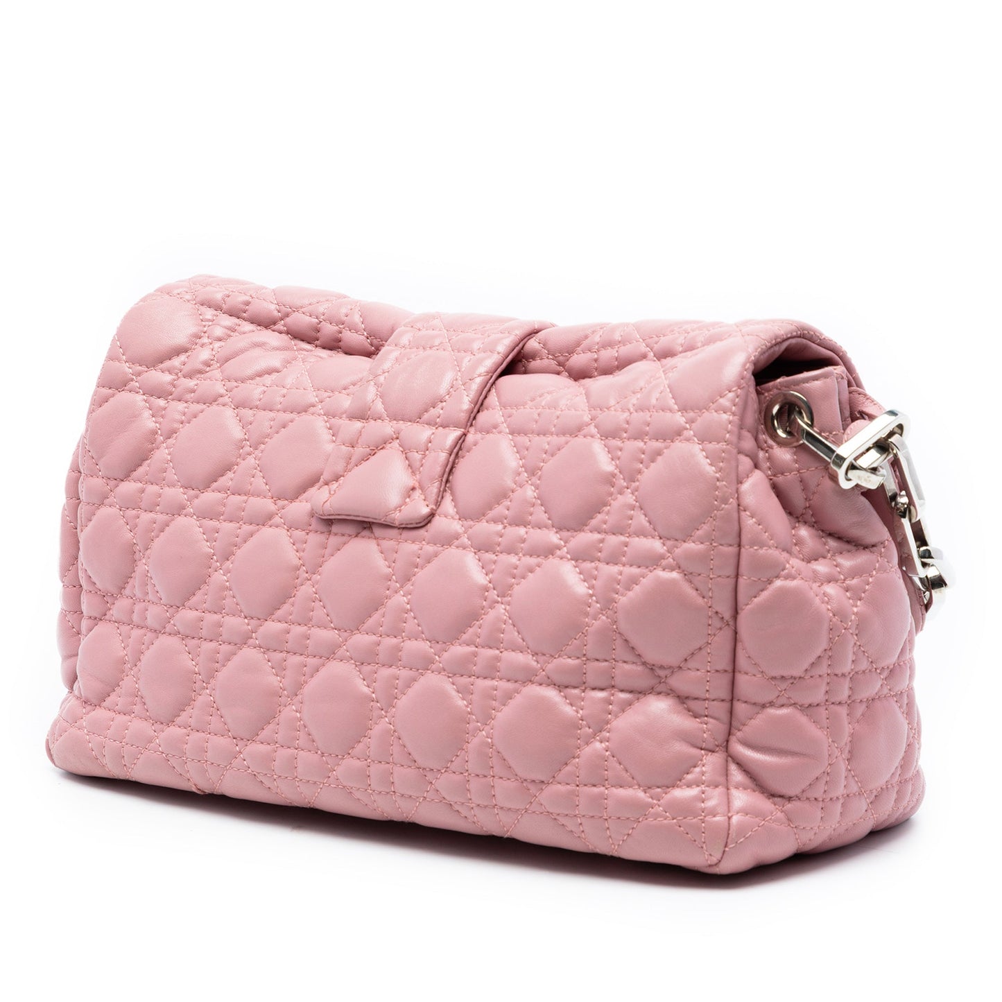 Lambskin Cannage New Lock Flap