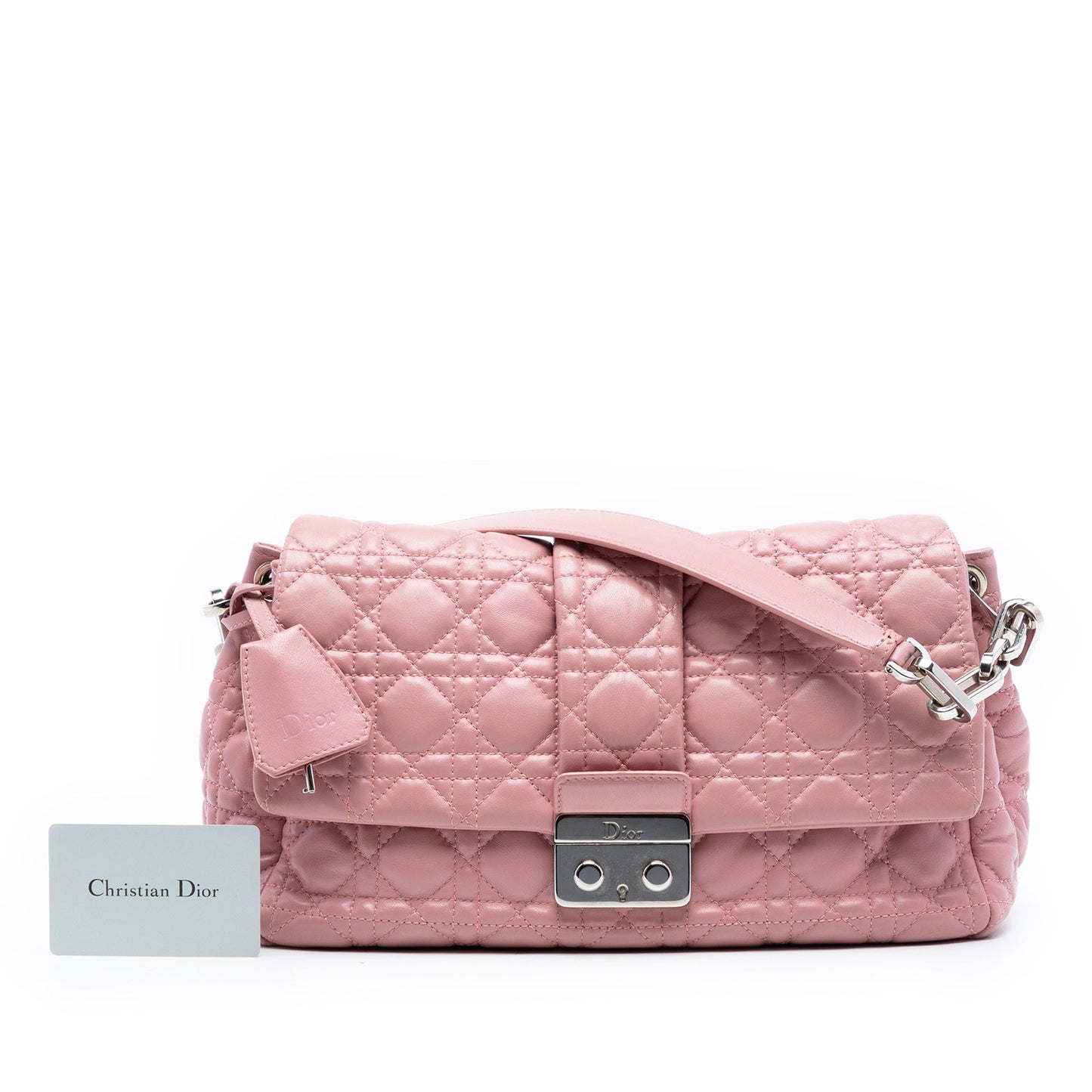 Lambskin Cannage New Lock Flap