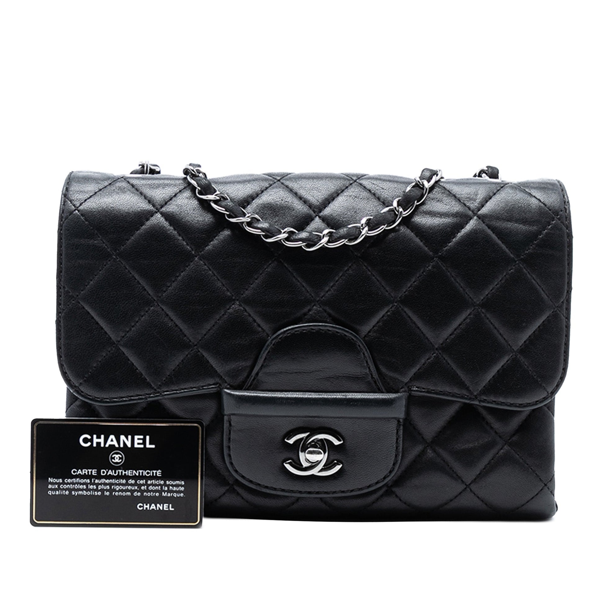 Chanel Small Quilted Lambskin Coco Loop Flap