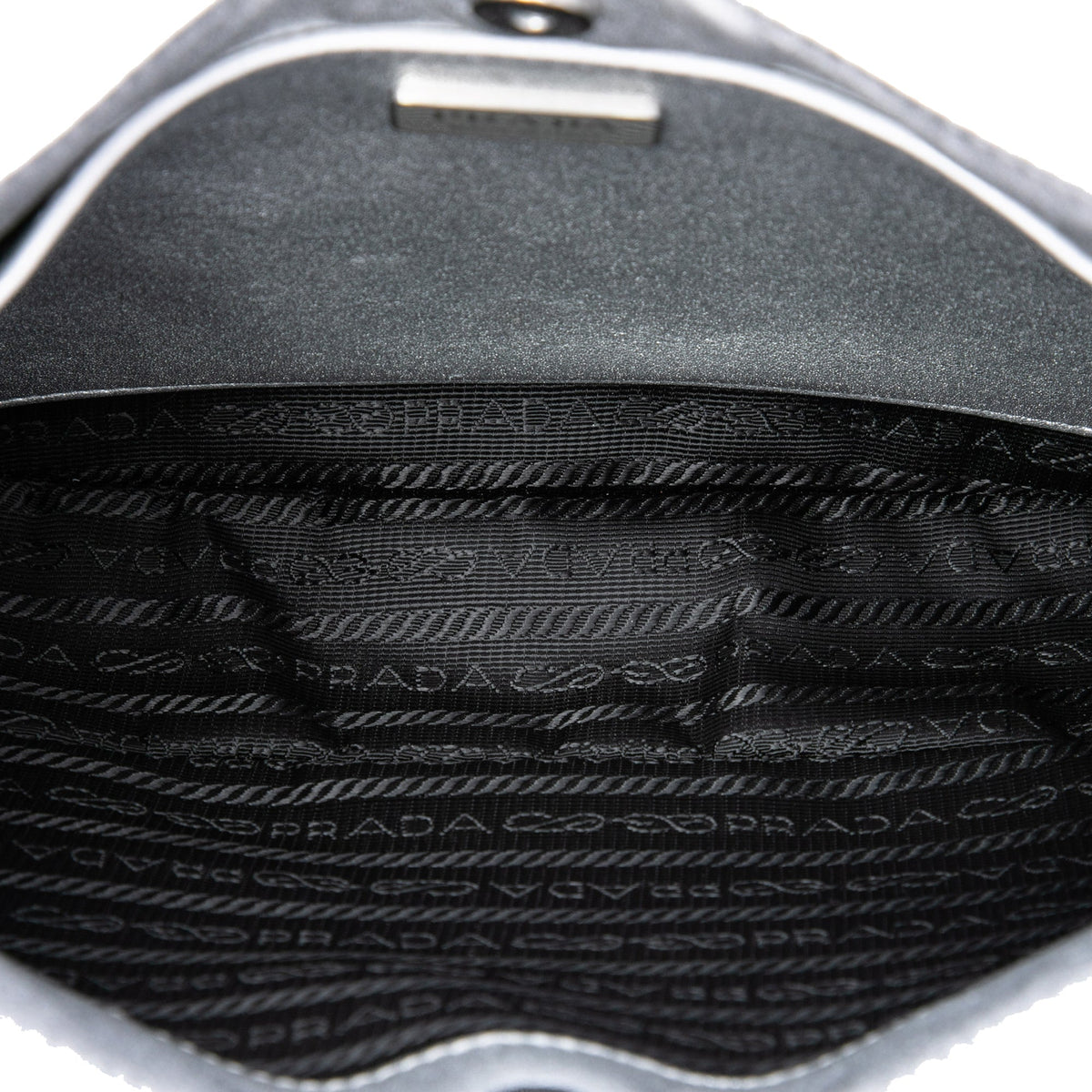 Prada Brushed Leather Cleo Shoulder Bag