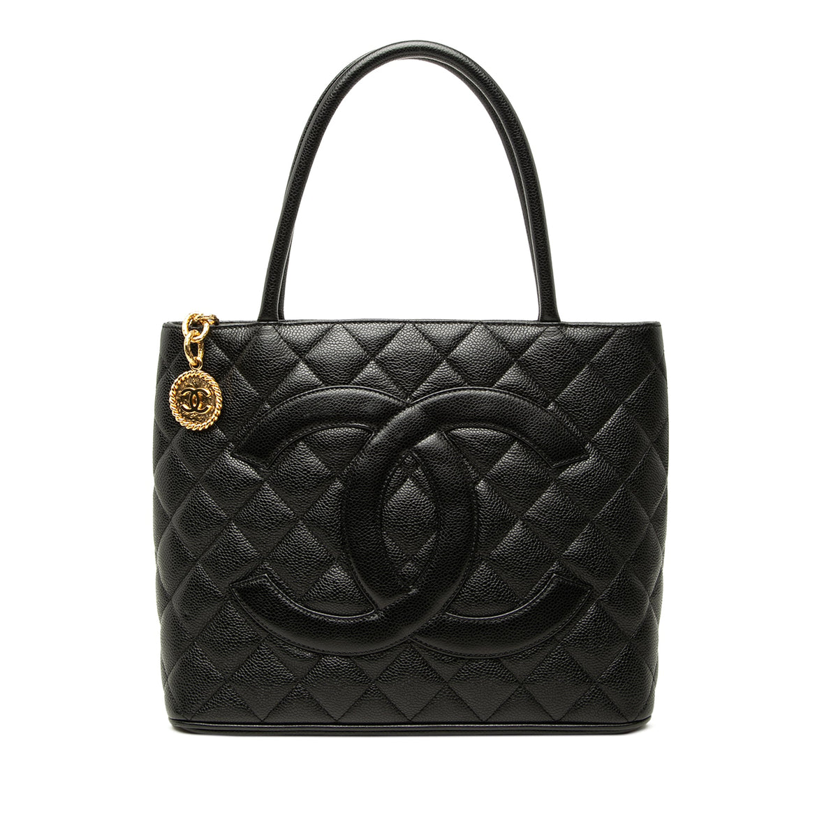 Chanel Caviar Medallion Tote