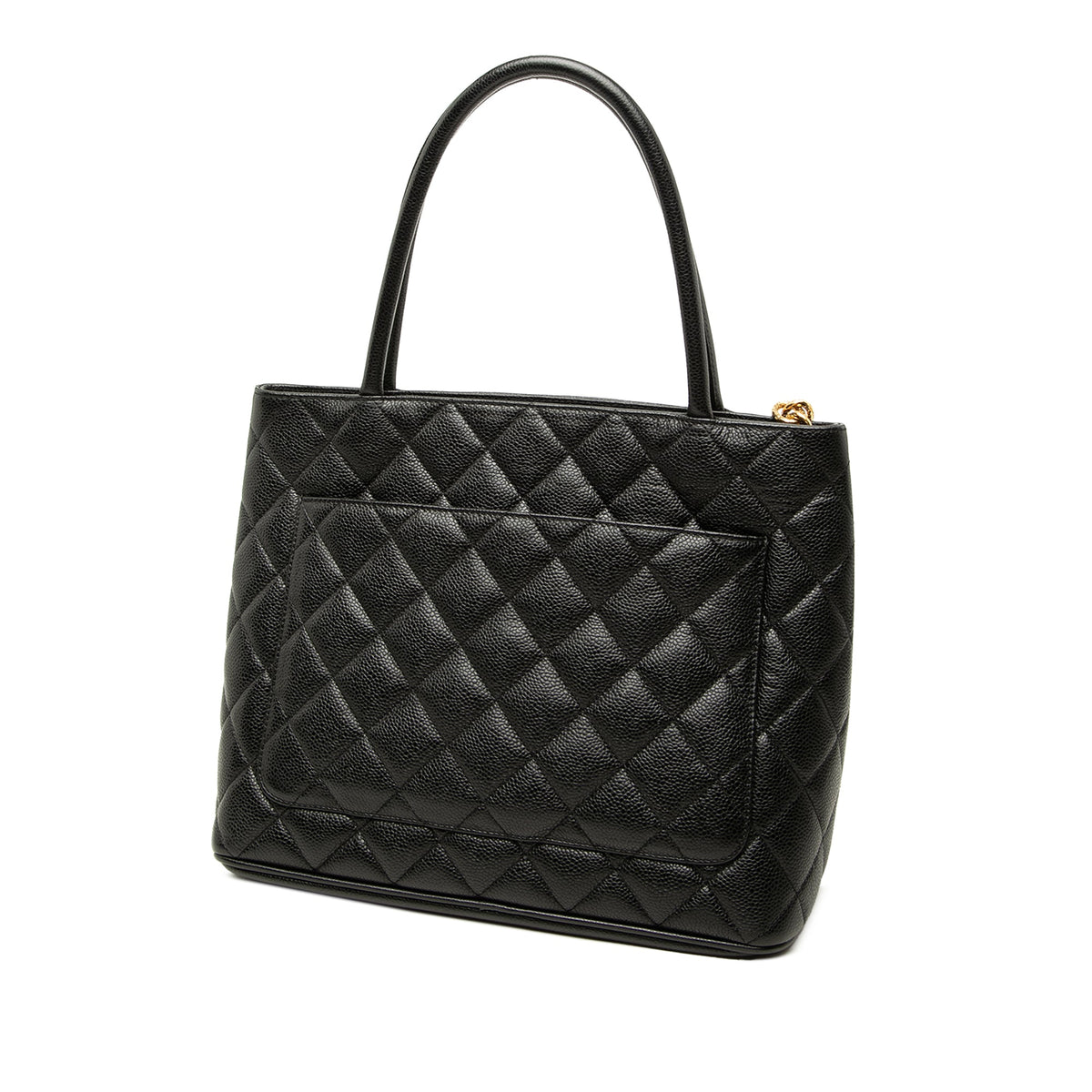 Chanel Caviar Medallion Tote