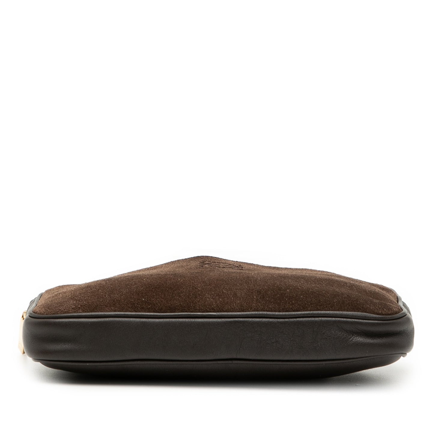 LOEWE Suede and Calfskin Anagram Crossbody