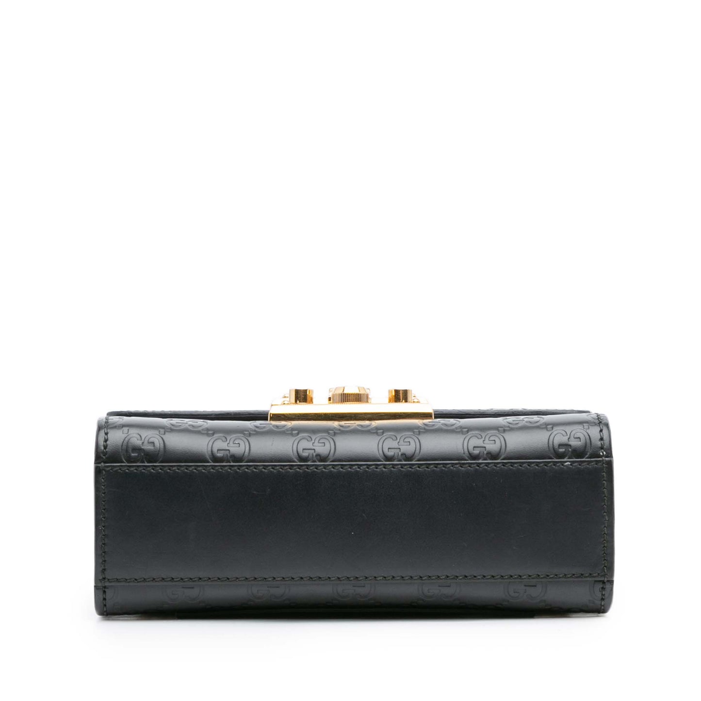 Gucci Small Guccissima Padlock Crossbody