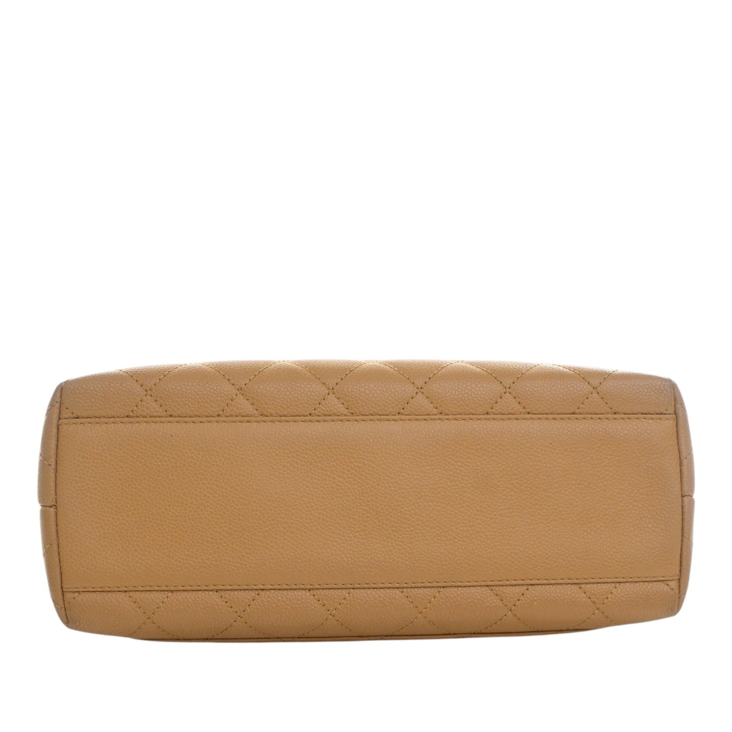 Chanel CC Quilted Caviar Kelly Top Handle Bag