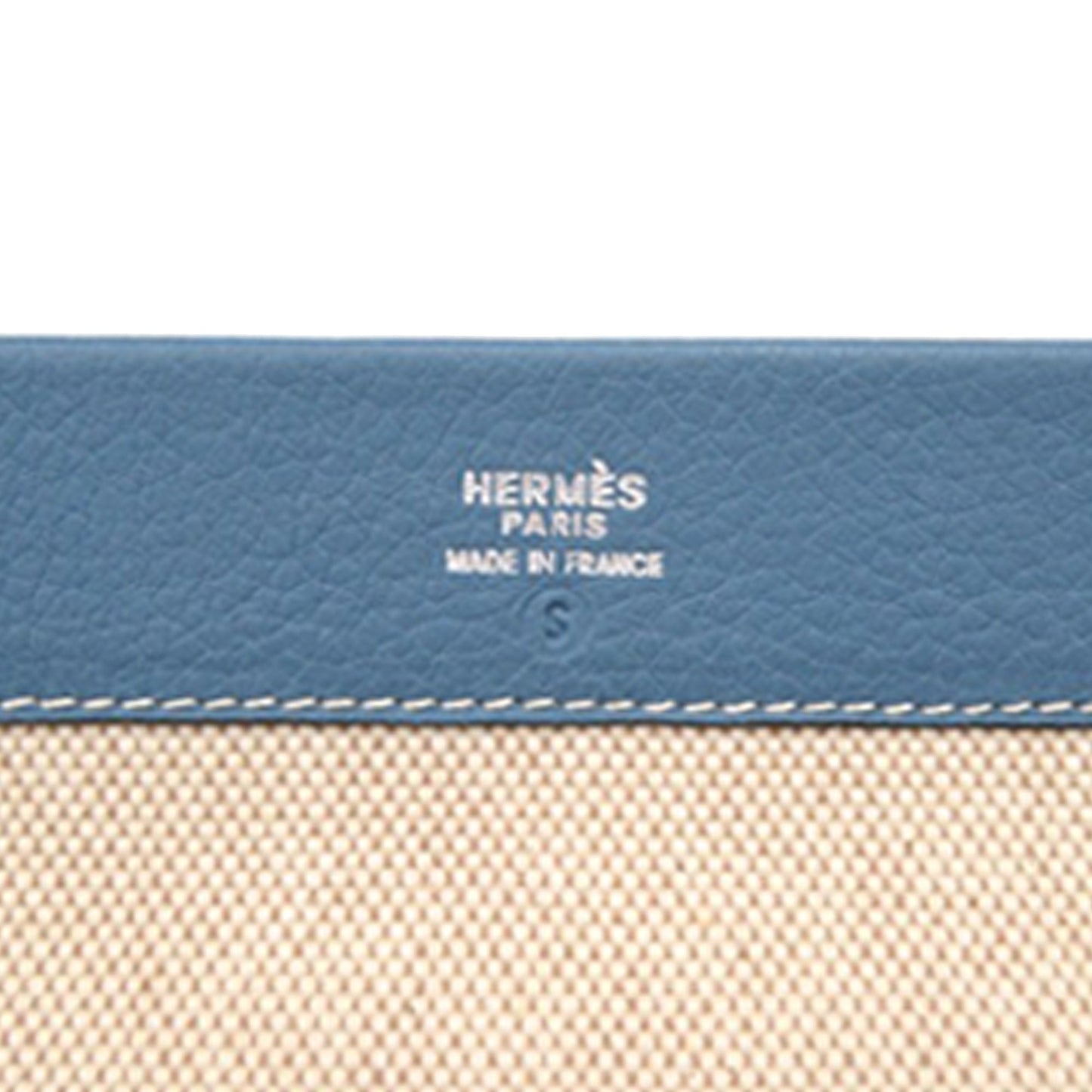 Hermès Toile H Clutch