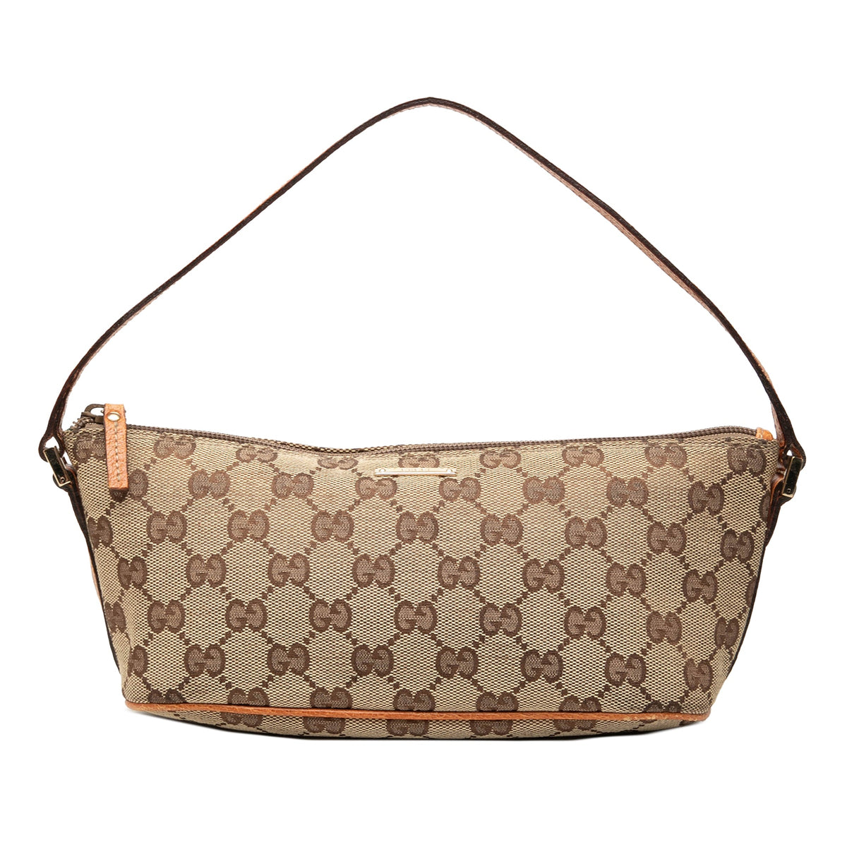 Gucci GG Canvas Boat — Beige