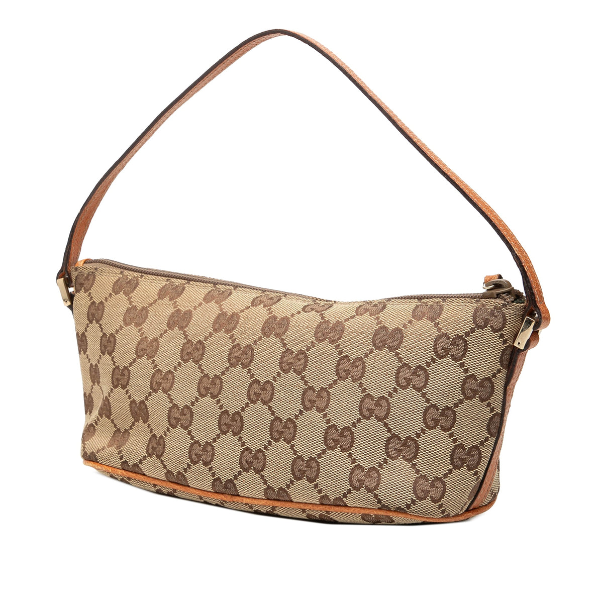 Gucci GG Canvas Boat — Beige