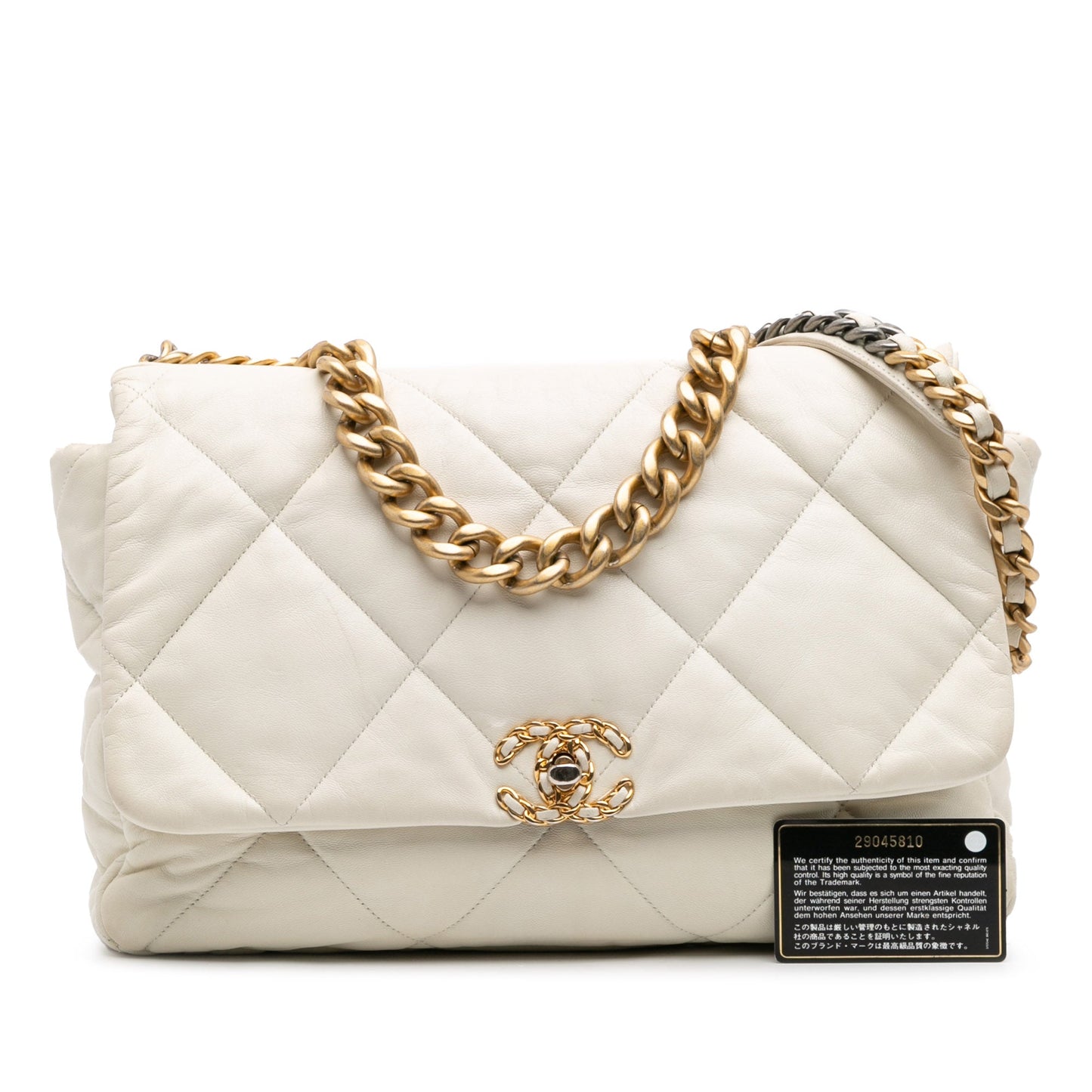 Chanel Maxi Lambskin 19 Flap