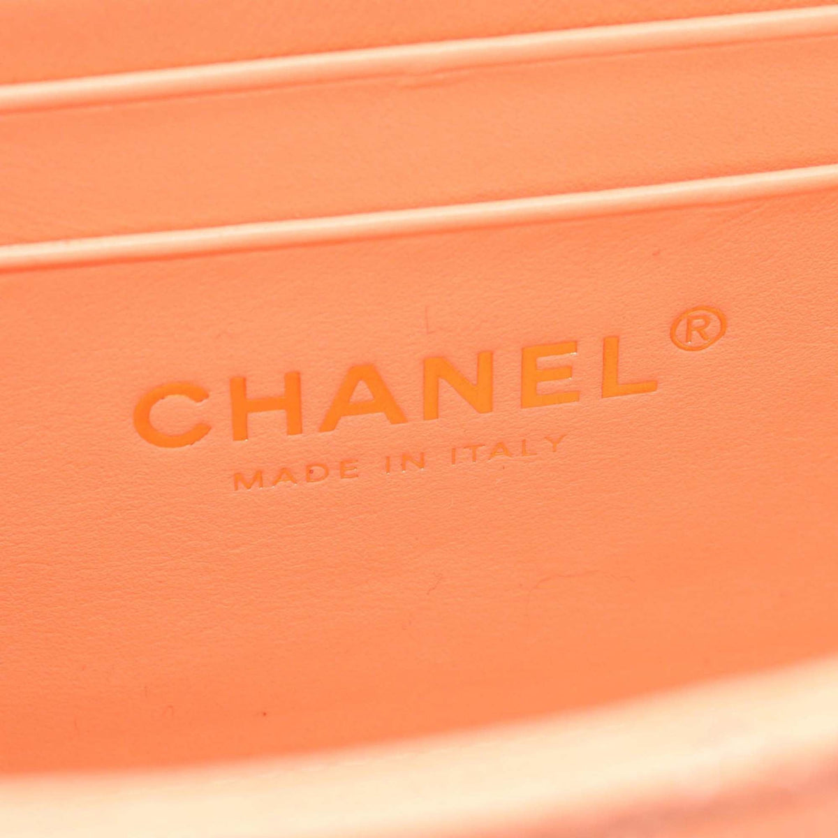 Chanel Quilted Caviar Handy Box Vanity Case with Chain