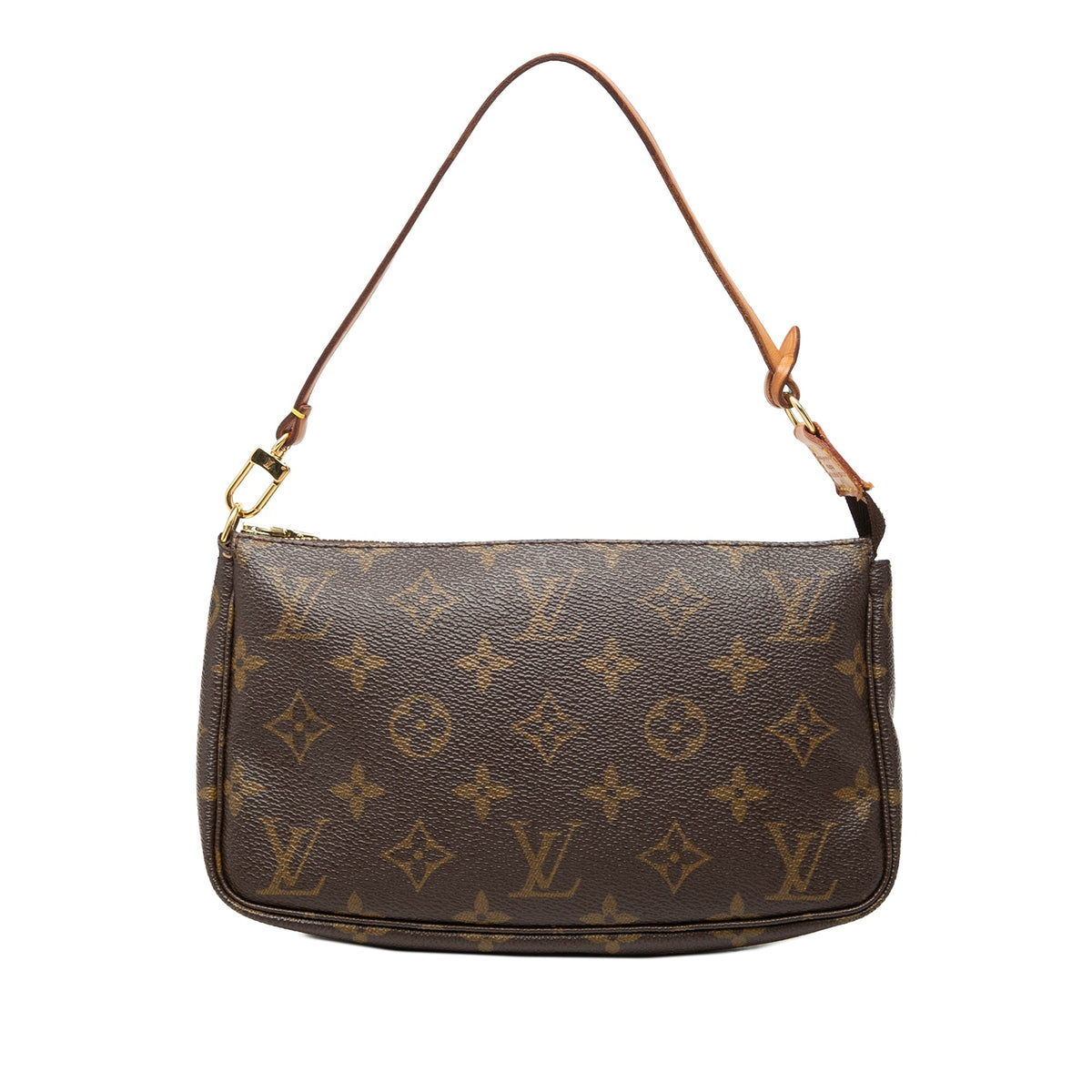 Louis Vuitton Monogram Pochette Accessoires — Brown